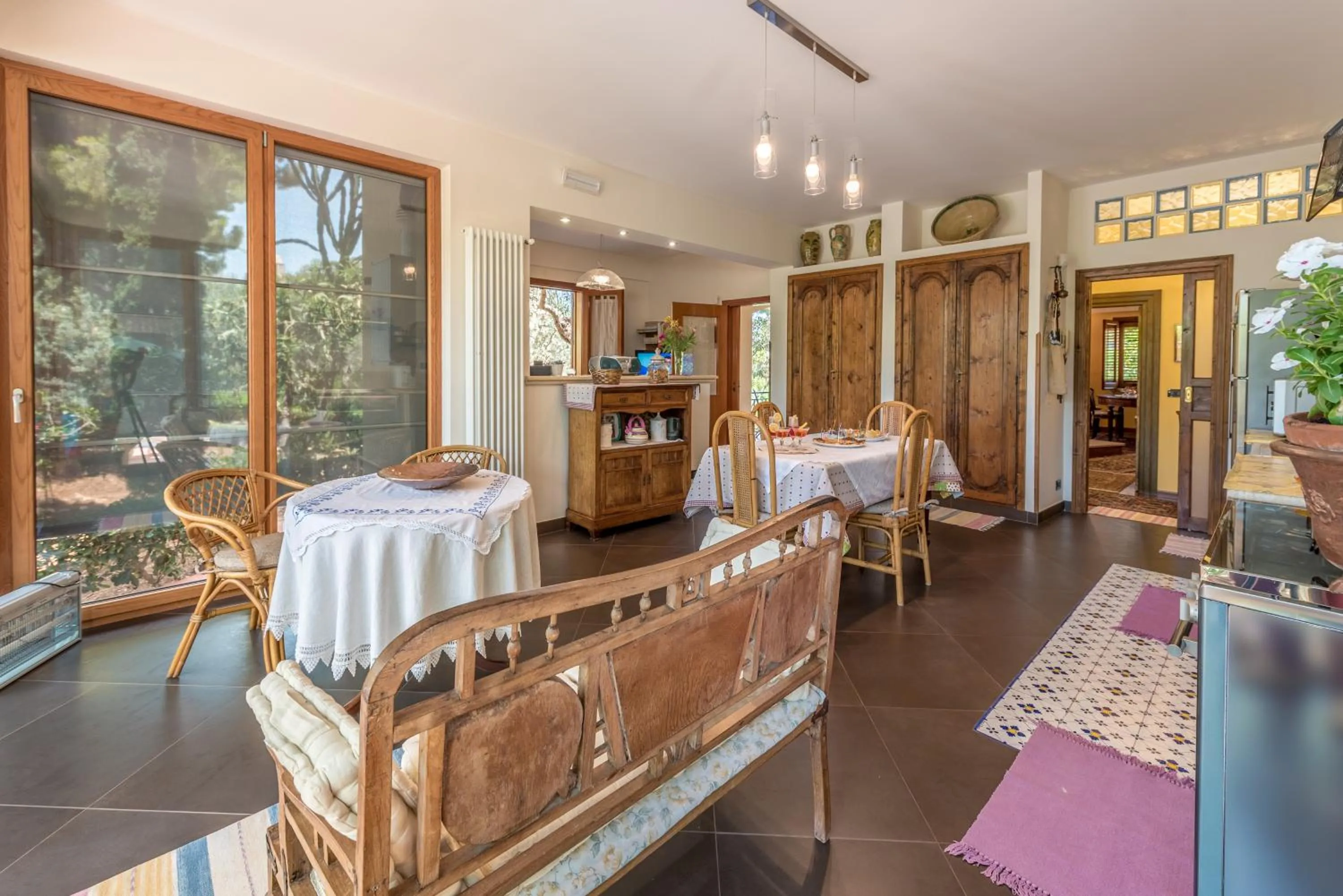 Seating area in Green Garden 2017