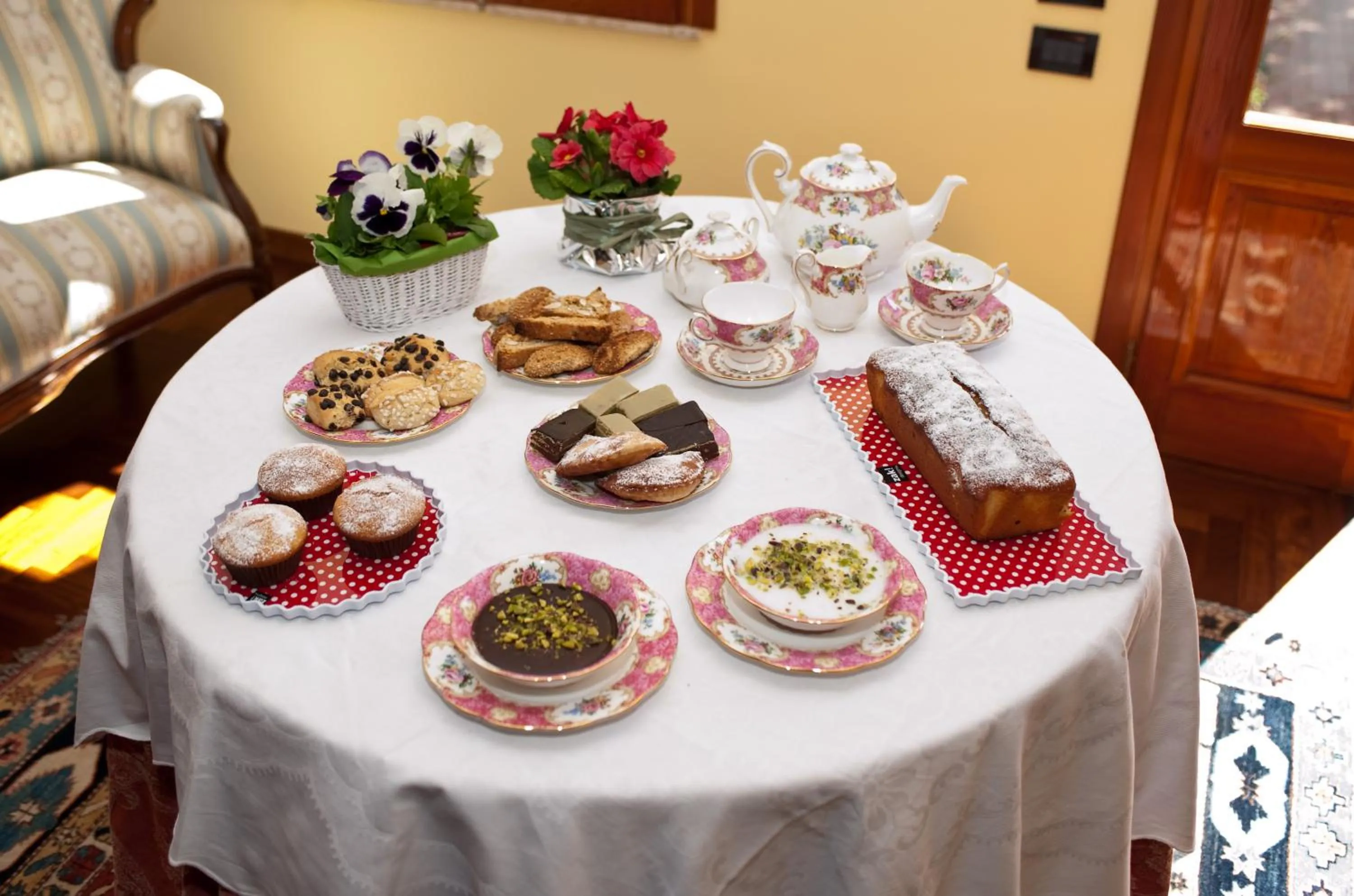 Italian breakfast in Green Garden 2017