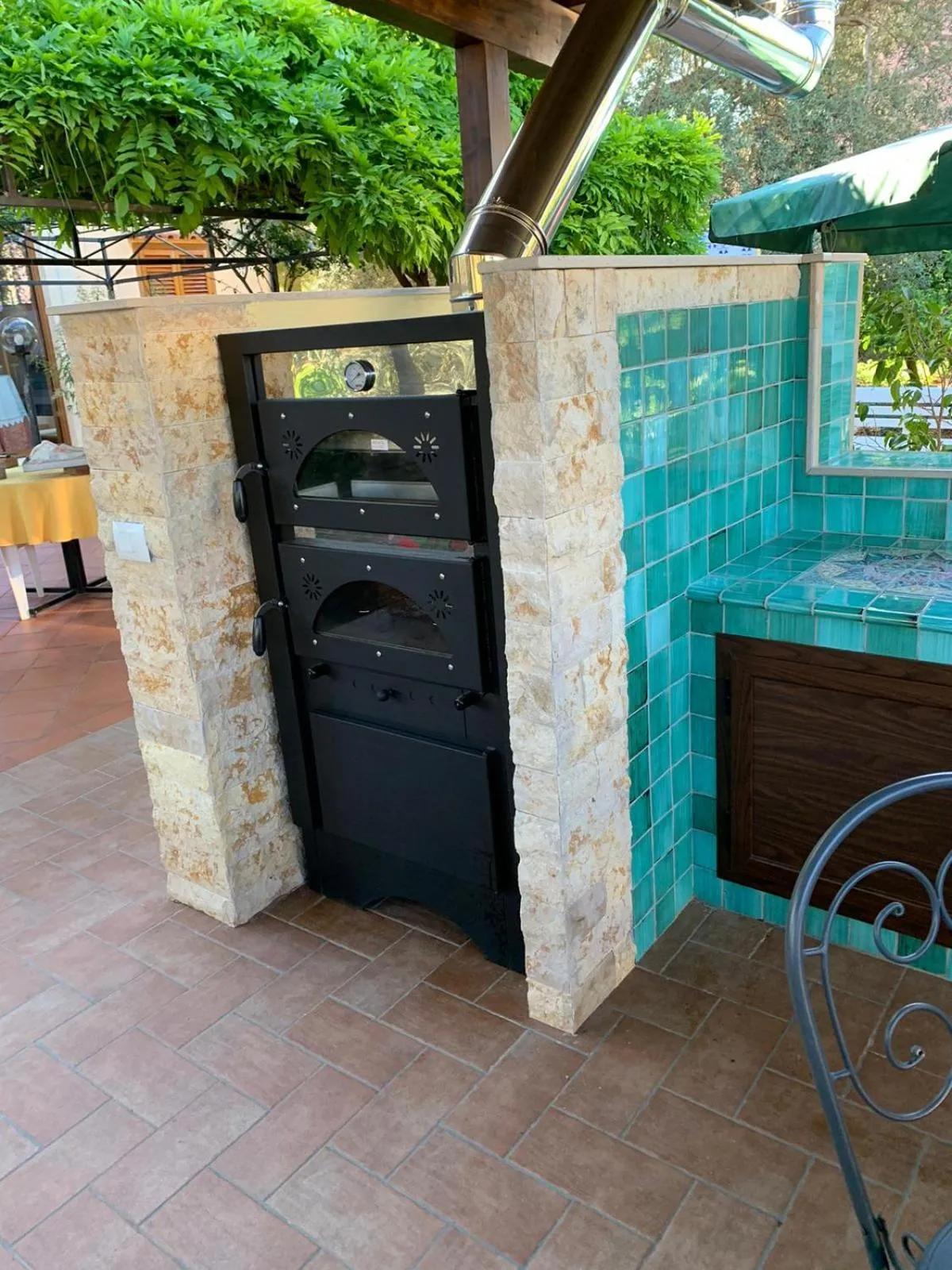 Italian breakfast in Green Garden 2017