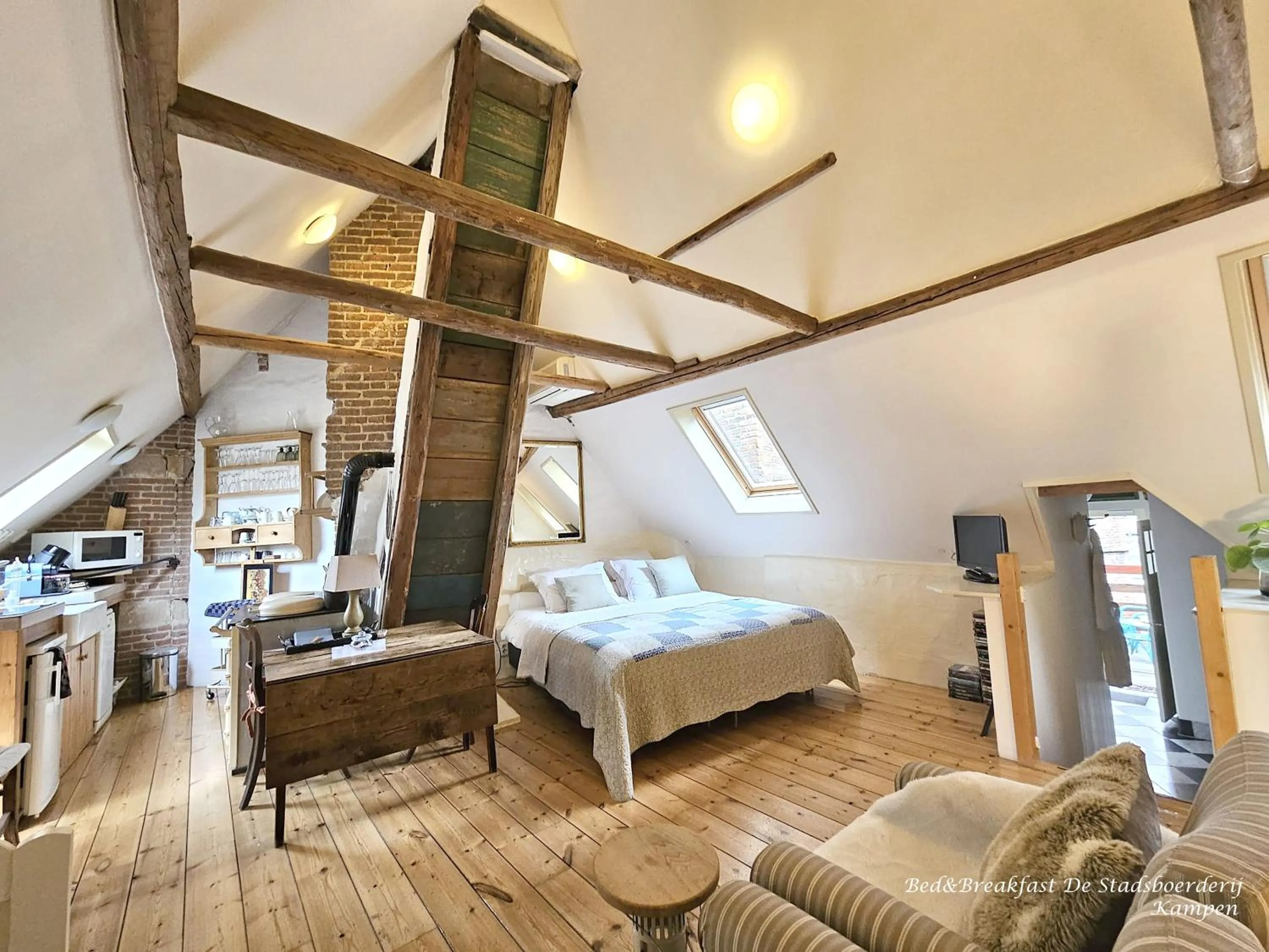 Bed in De Stadsboerderij