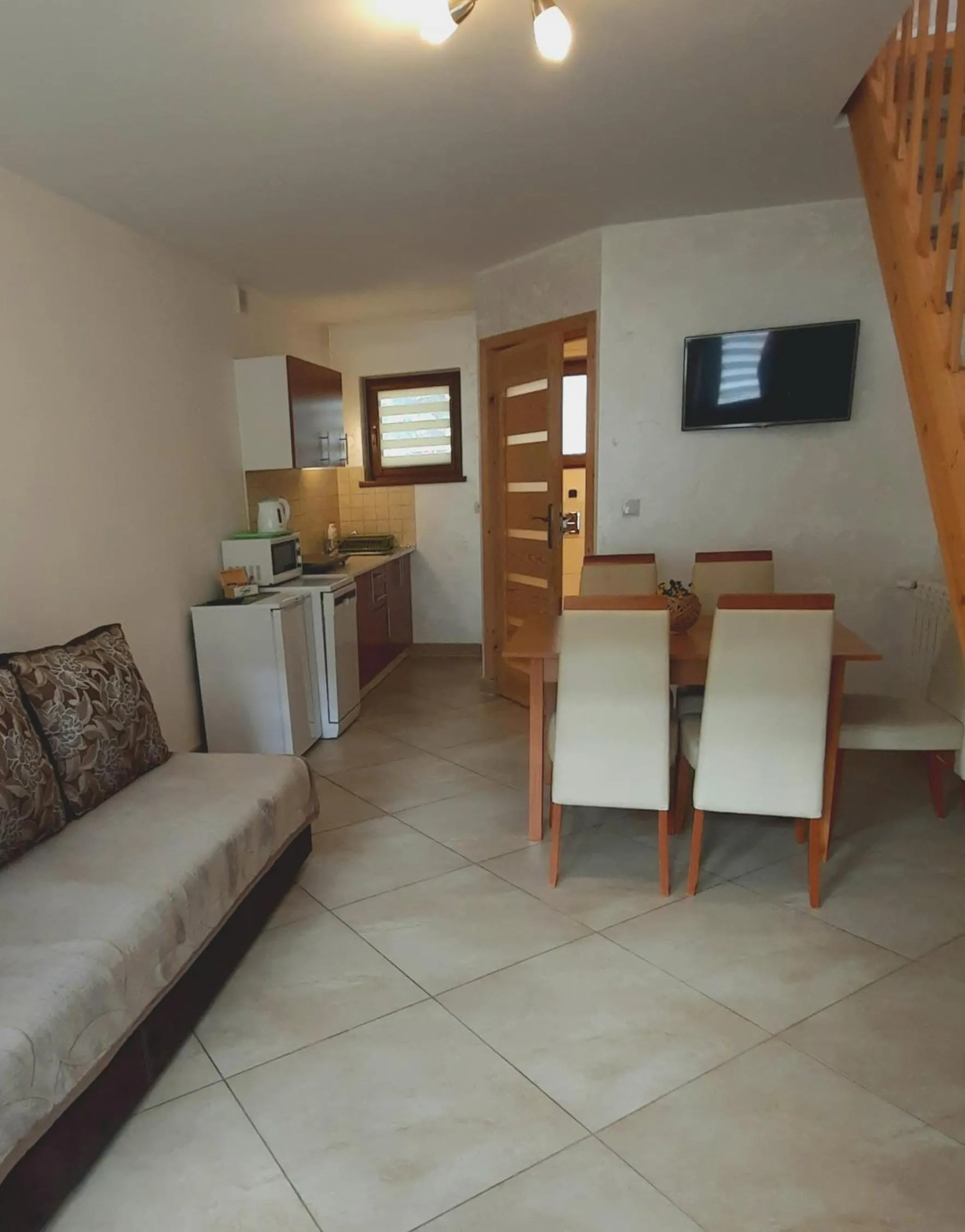 Kitchen or kitchenette in Apartamenty U Samków