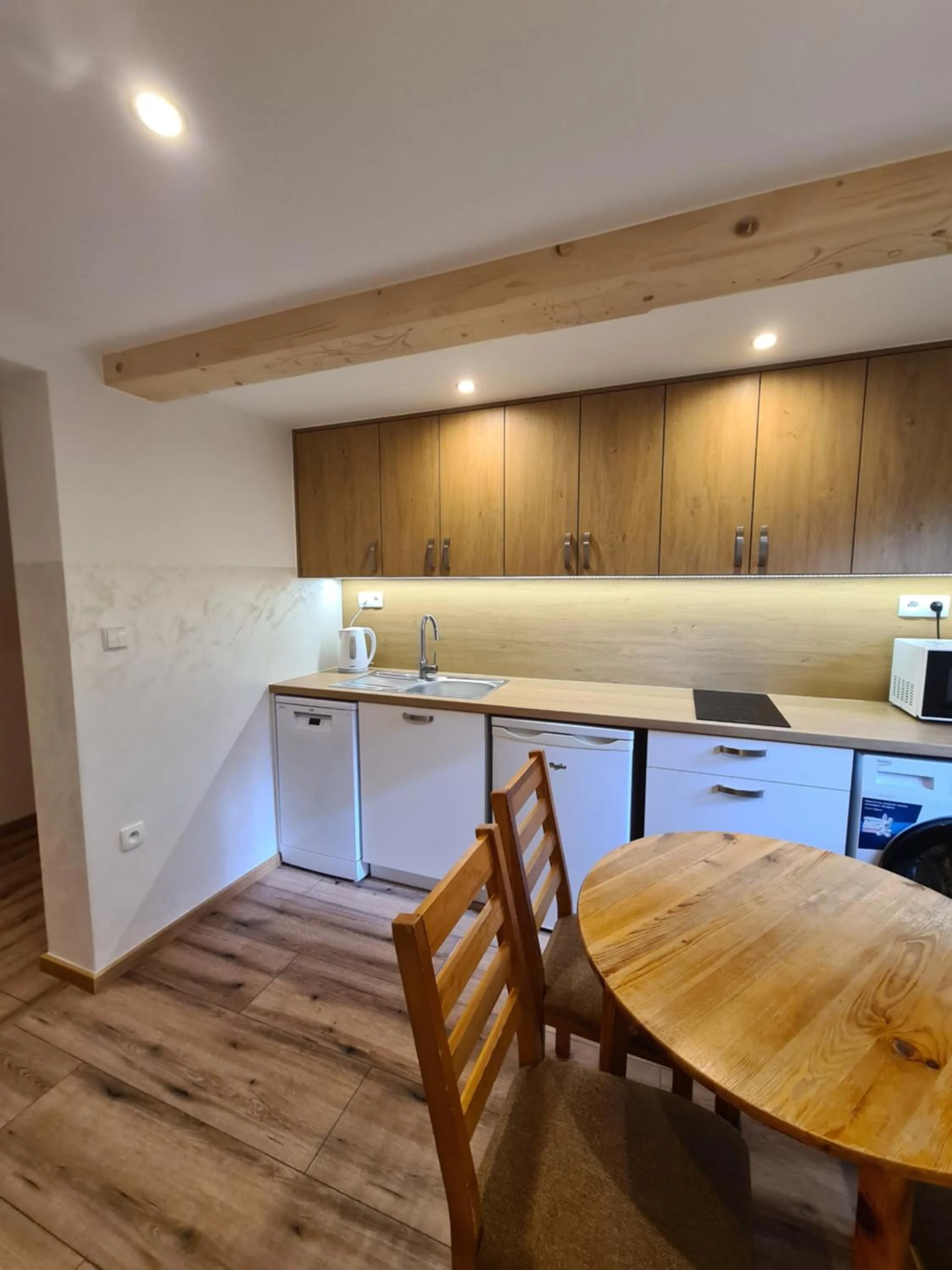 Kitchen or kitchenette in Apartamenty U Samków