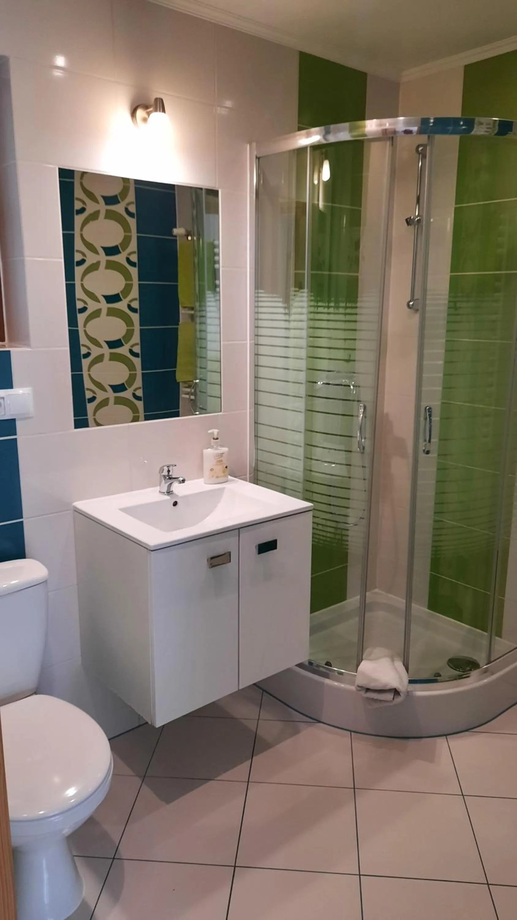Shower in Apartamenty U Samków
