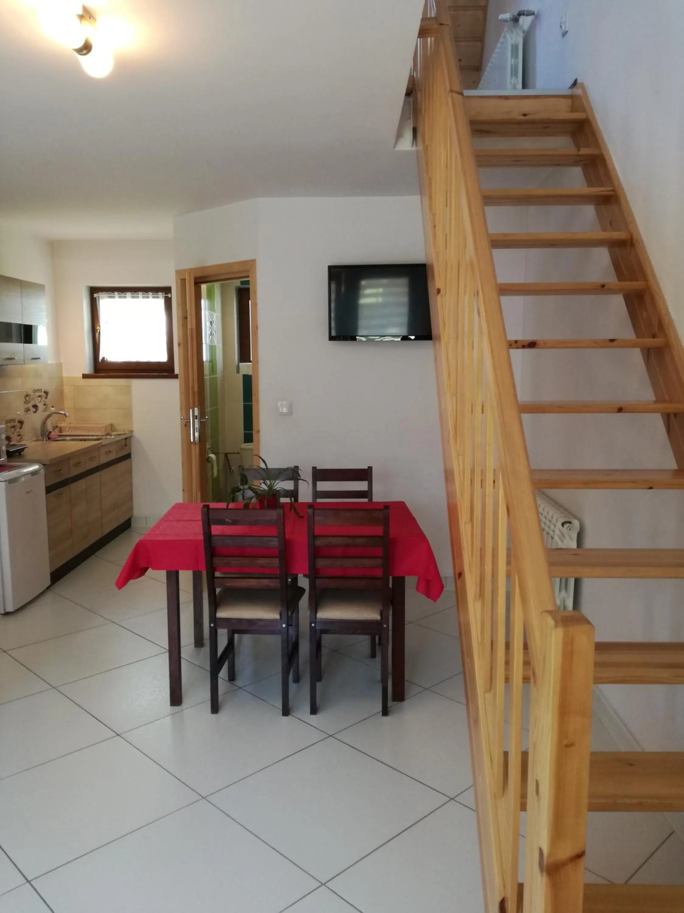 Kitchen or kitchenette in Apartamenty U Samków