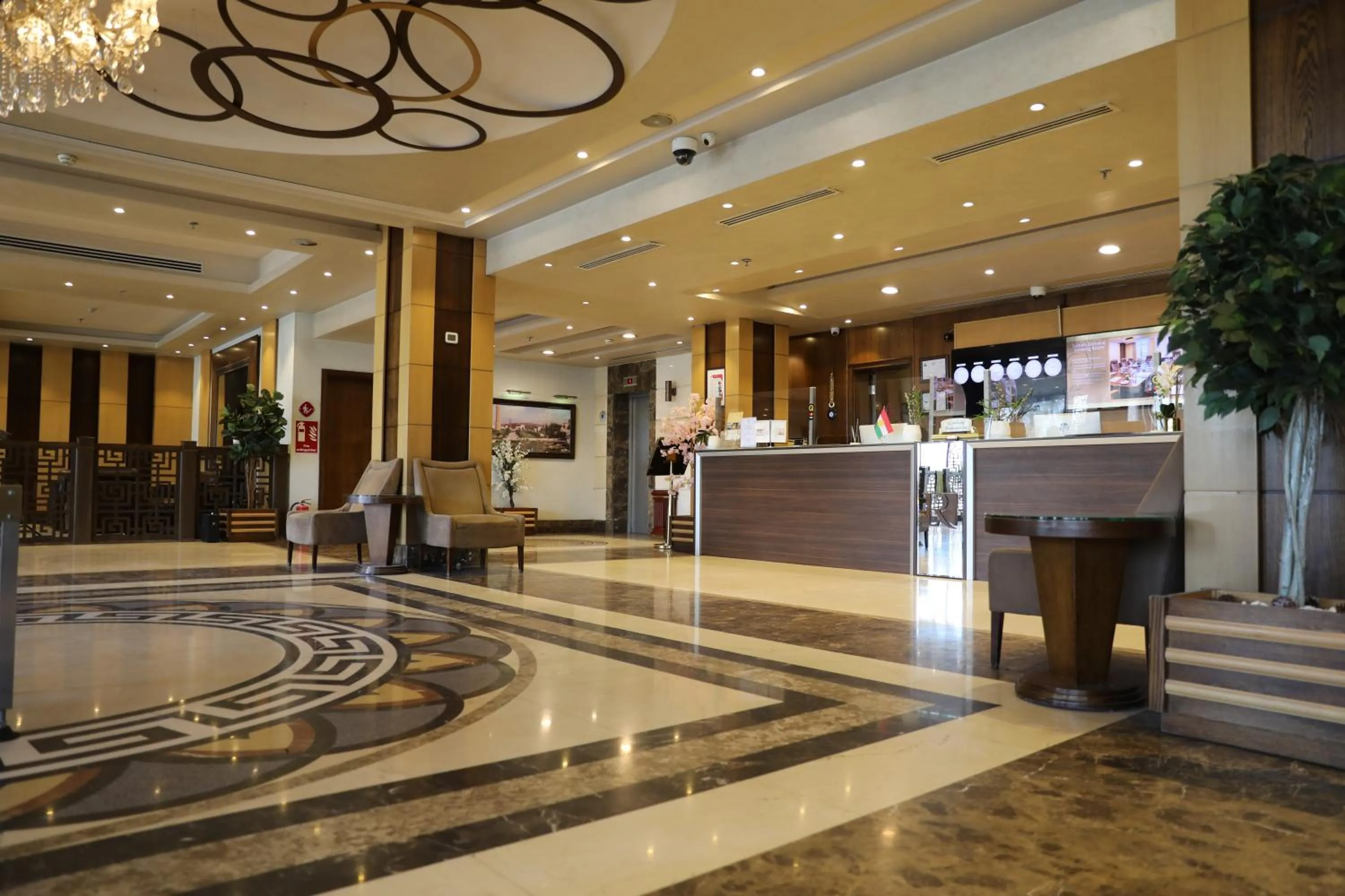 Lobby or reception in La Roche Hotel