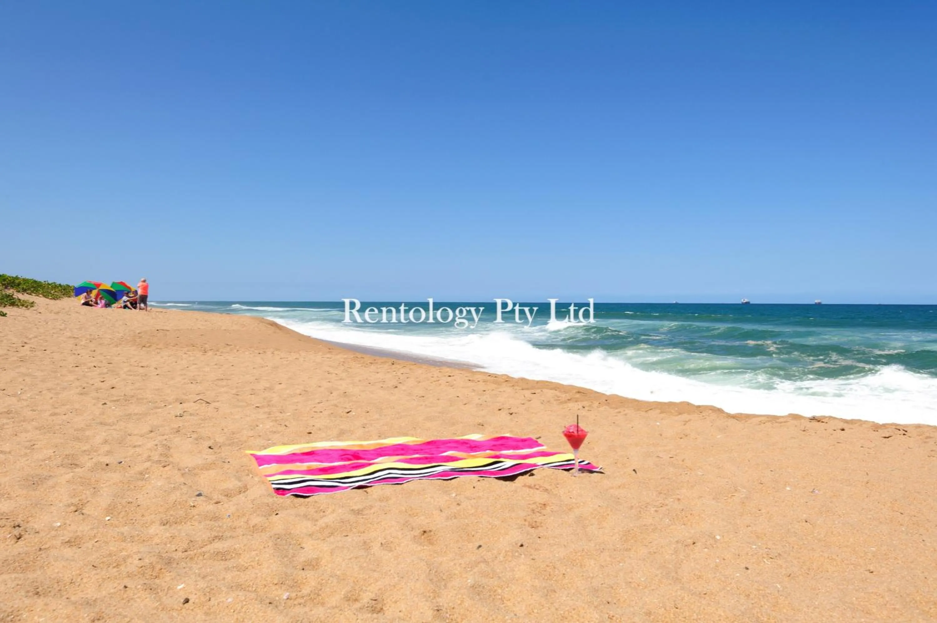 Beach in Beautiful 1 Bed Zimbali Suites with Garden