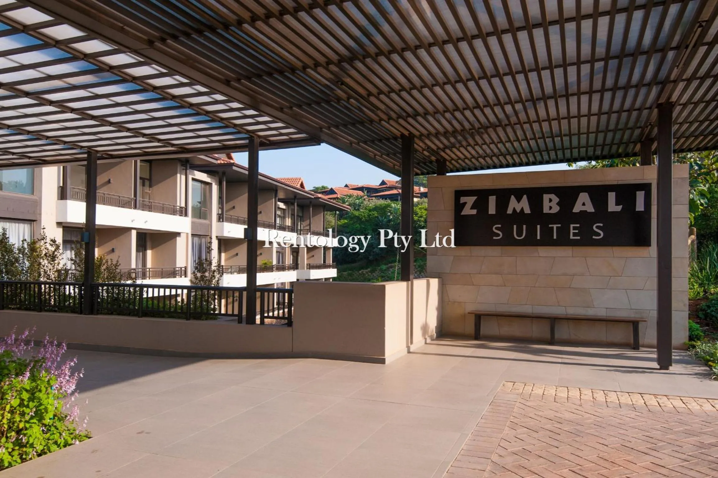 Facade/entrance in Beautiful 1 Bed Zimbali Suites with Garden