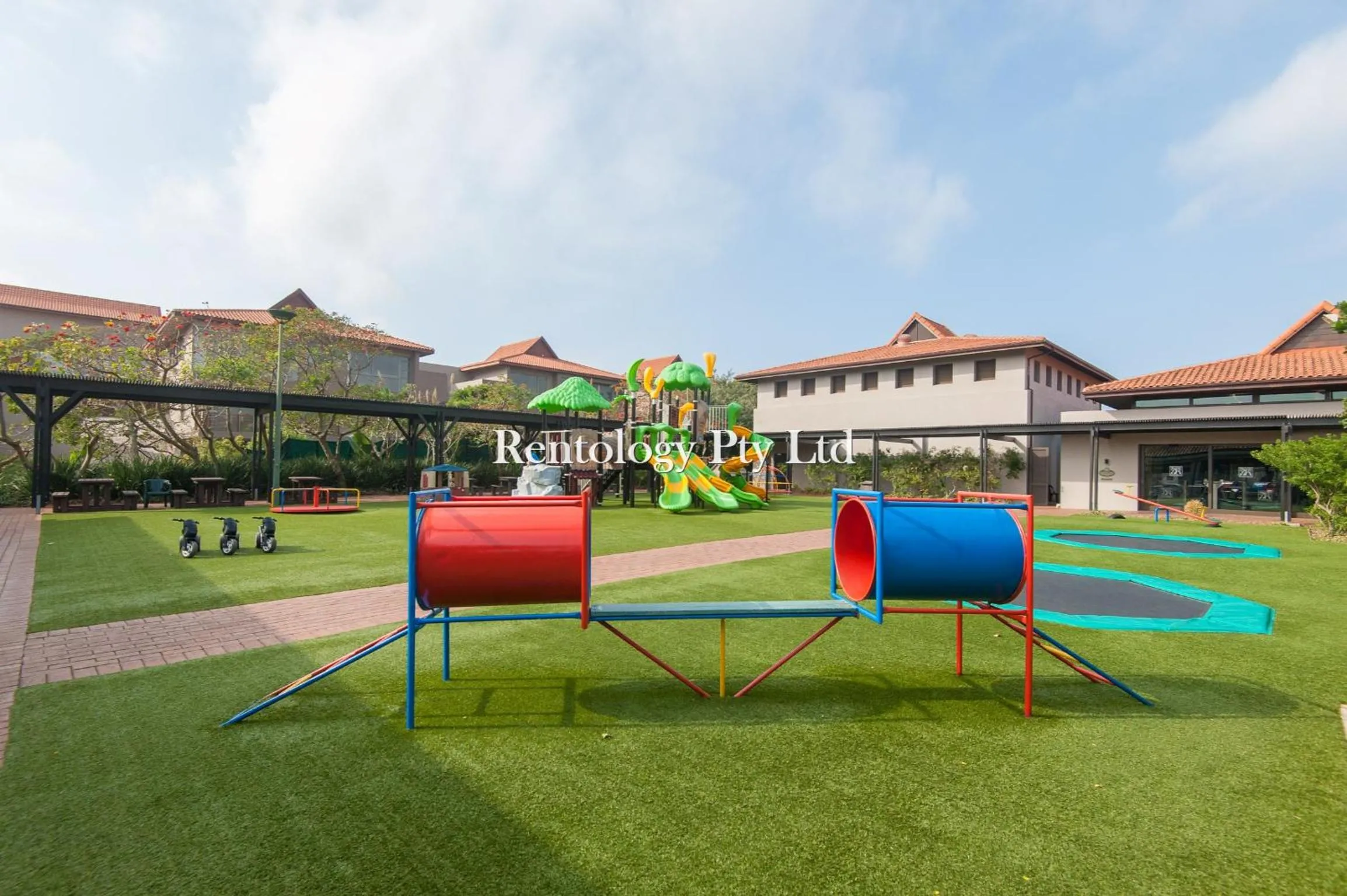 Children play ground in Beautiful 1 Bed Zimbali Suites with Garden