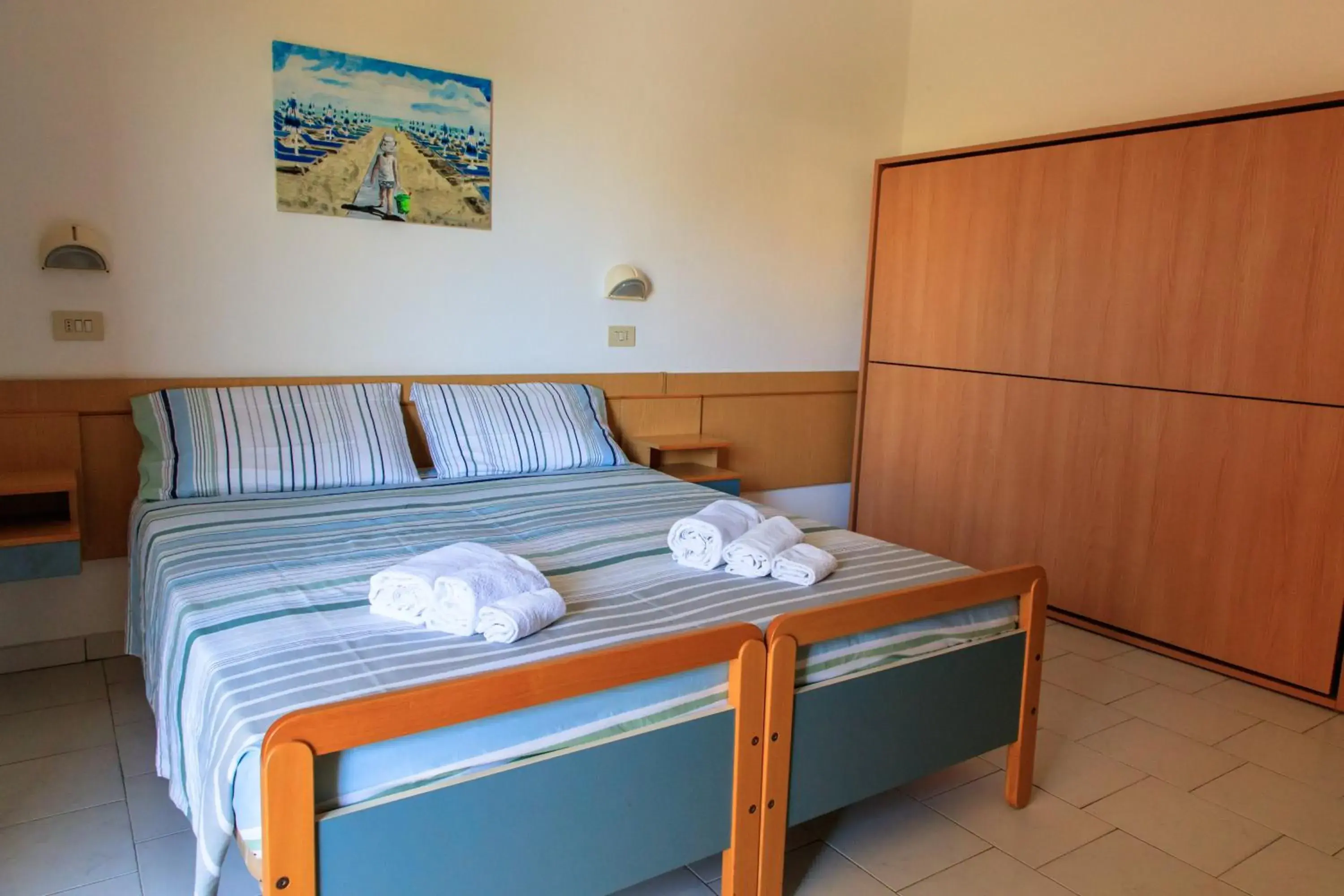 Bedroom, Bed in Hotel Riziana