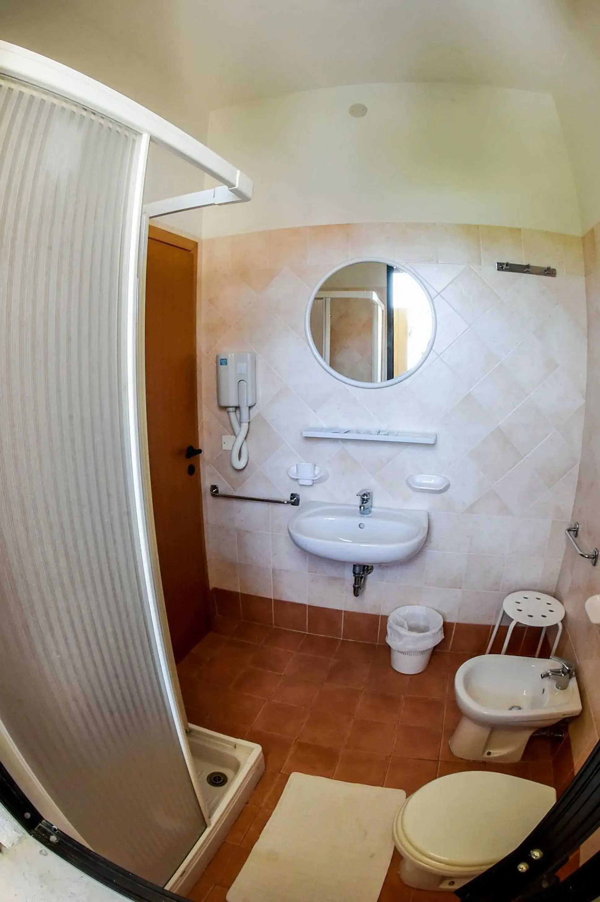 Bathroom in Hotel Riziana
