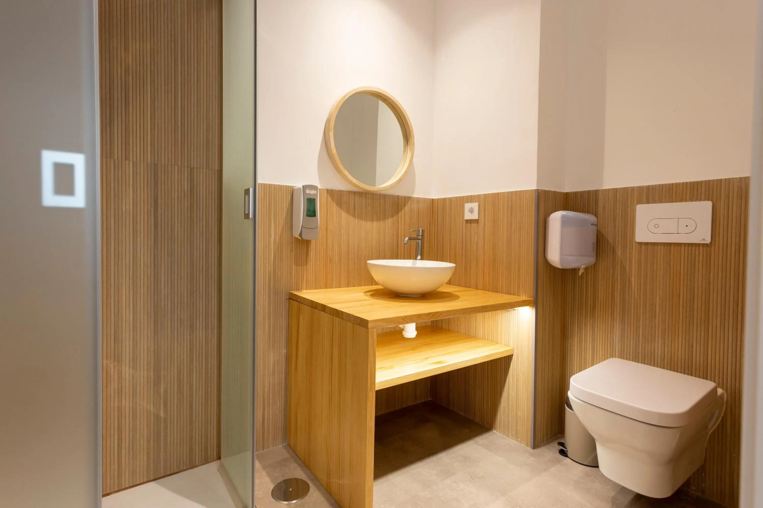 Bathroom in Malaga Stop Hostel AB