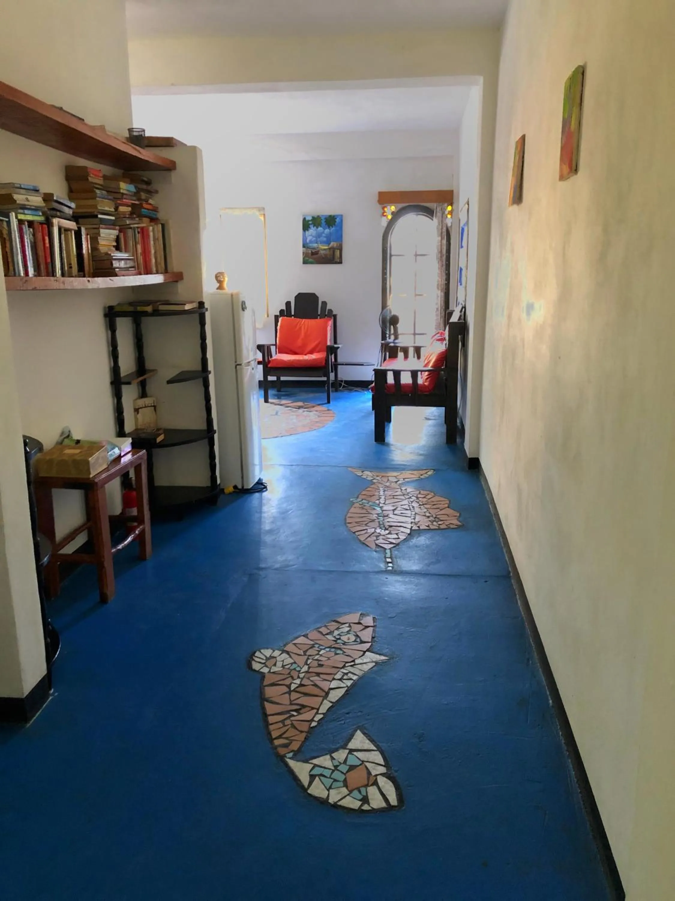 Living room, Bed in The Novelo