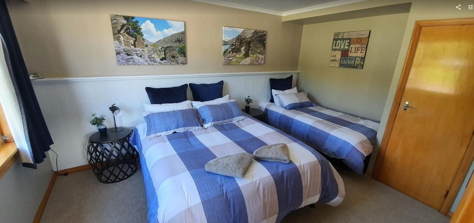 Bed in Roxburgh Clutha Gold TOP 10 Holiday Park