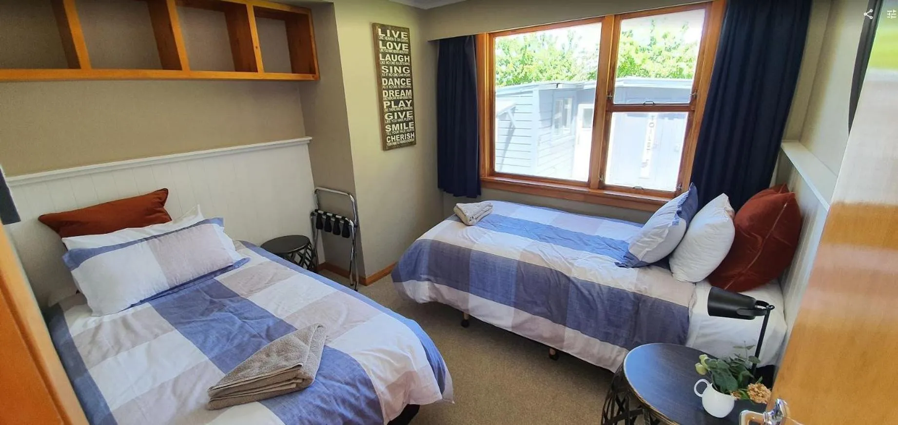 Bed in Roxburgh Clutha Gold TOP 10 Holiday Park