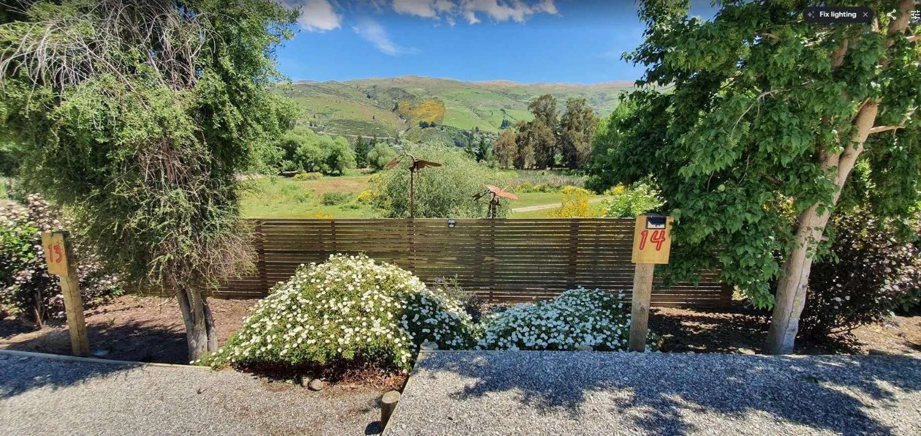 Natural landscape in Roxburgh Clutha Gold TOP 10 Holiday Park