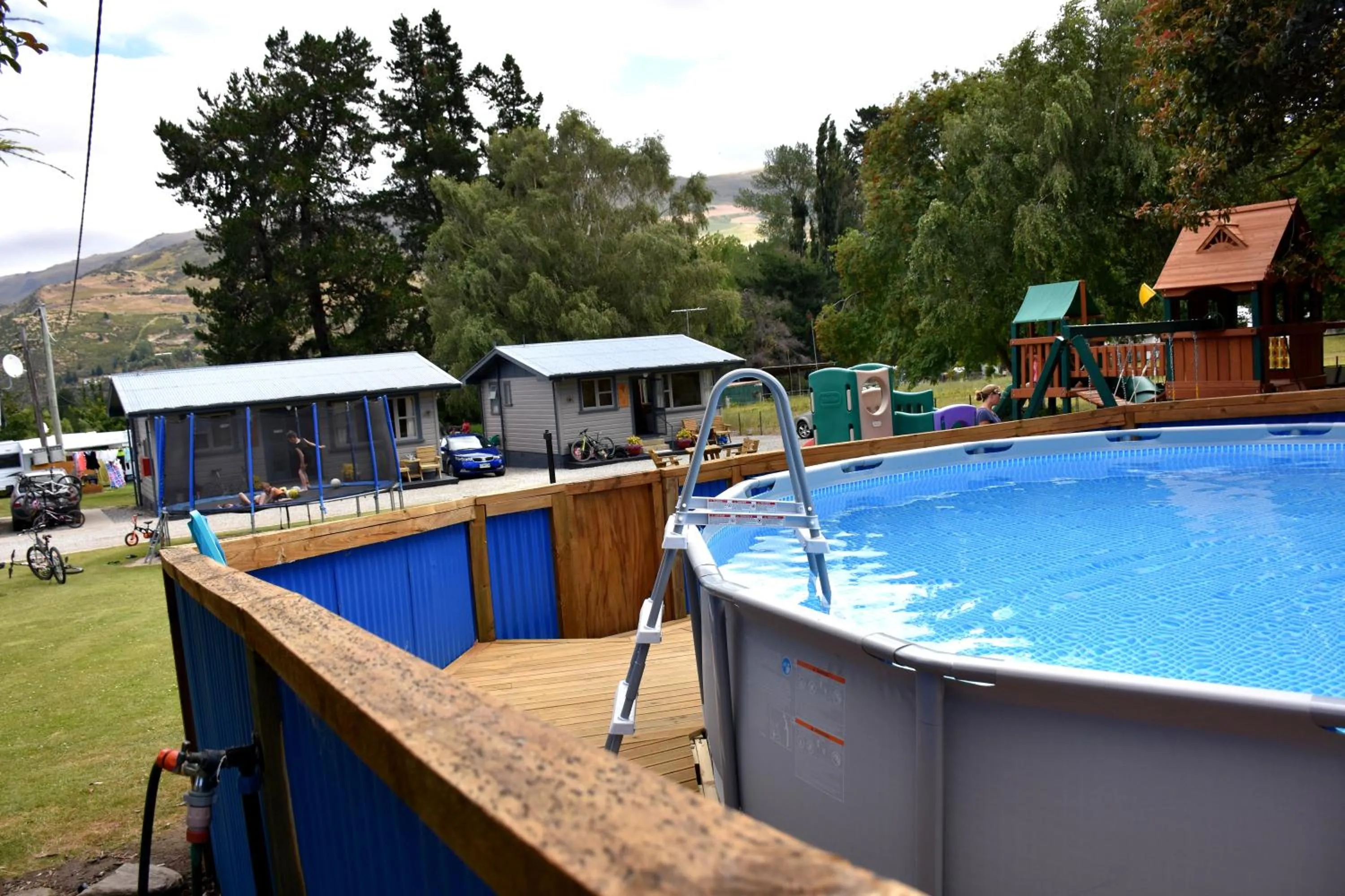Swimming pool in Roxburgh Clutha Gold TOP 10 Holiday Park