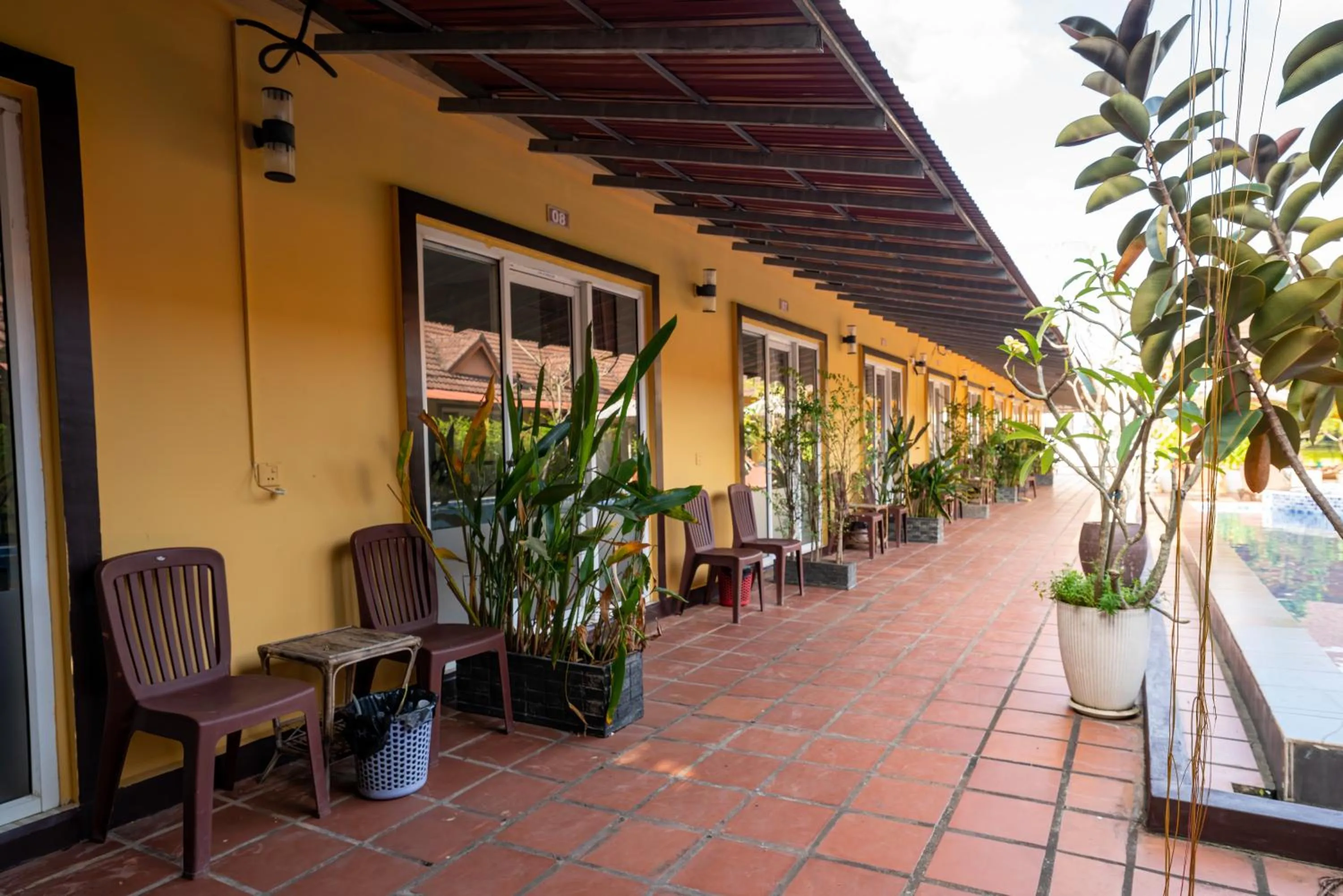 Property building in Hello Kampot Resort