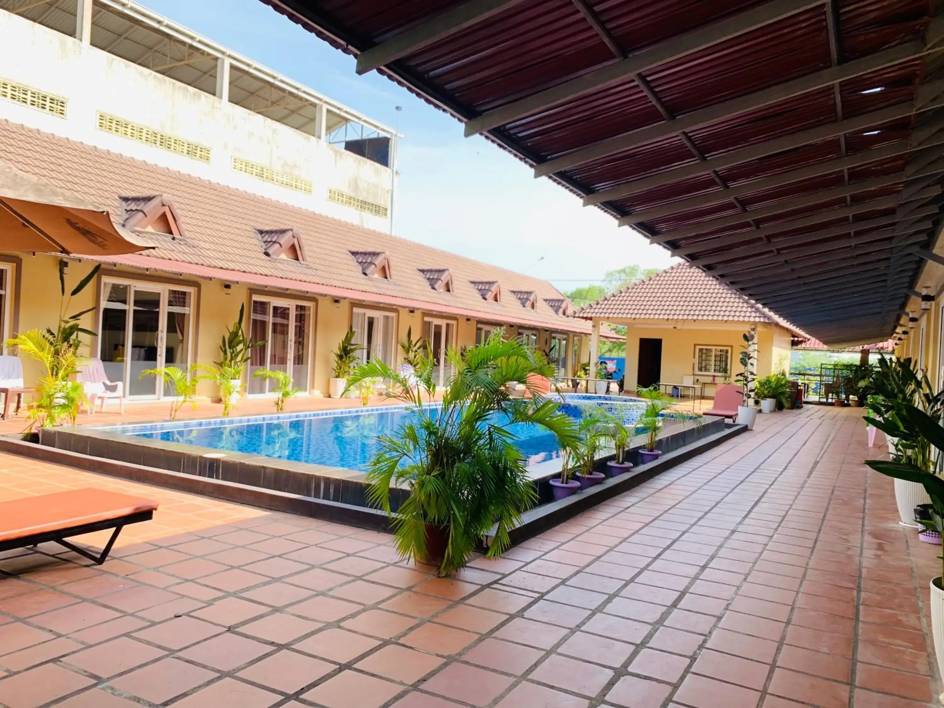 Property building in Hello Kampot Resort Property building in Hello Kampot Resort