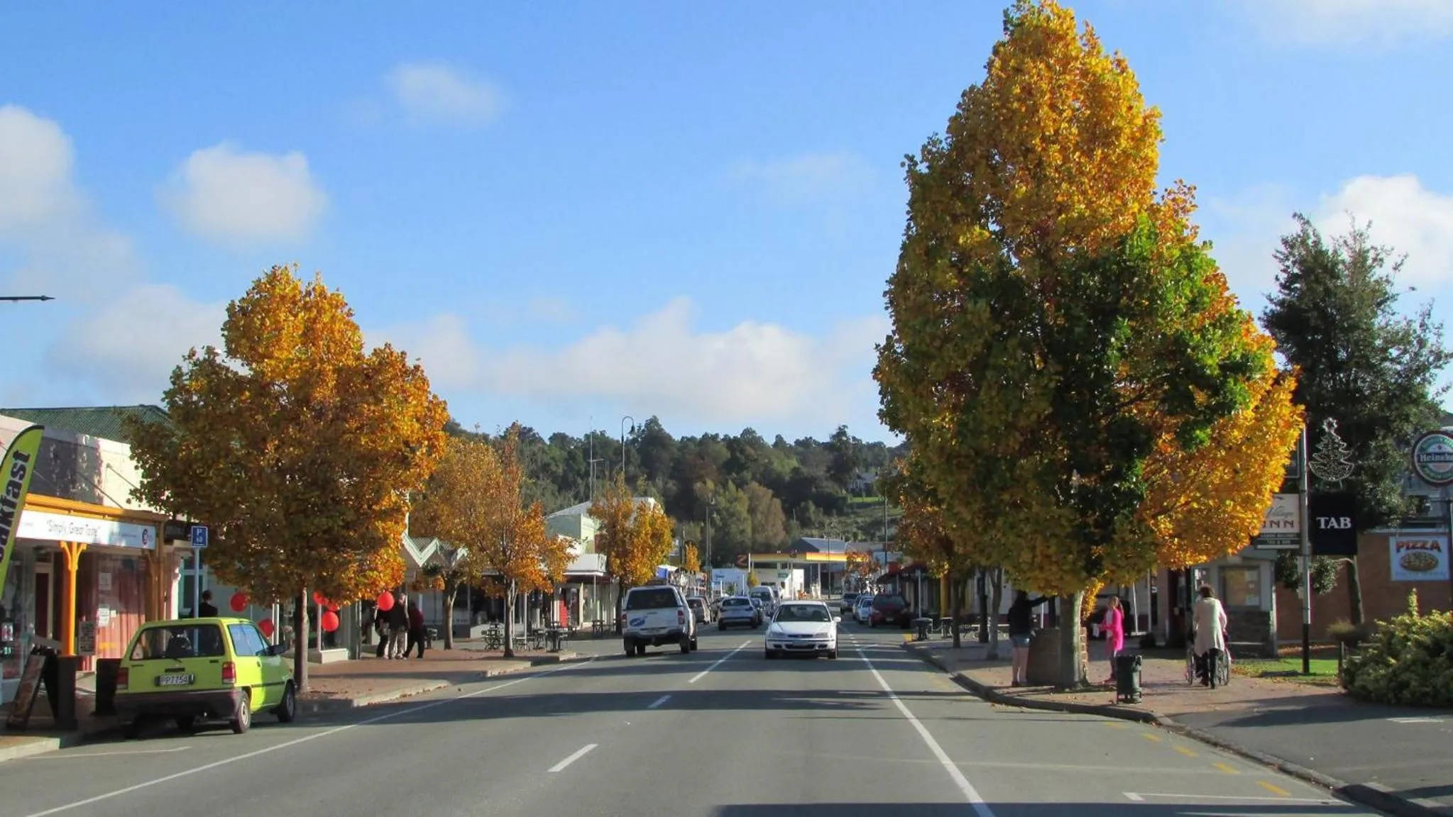 Natural landscape in Black on Grey