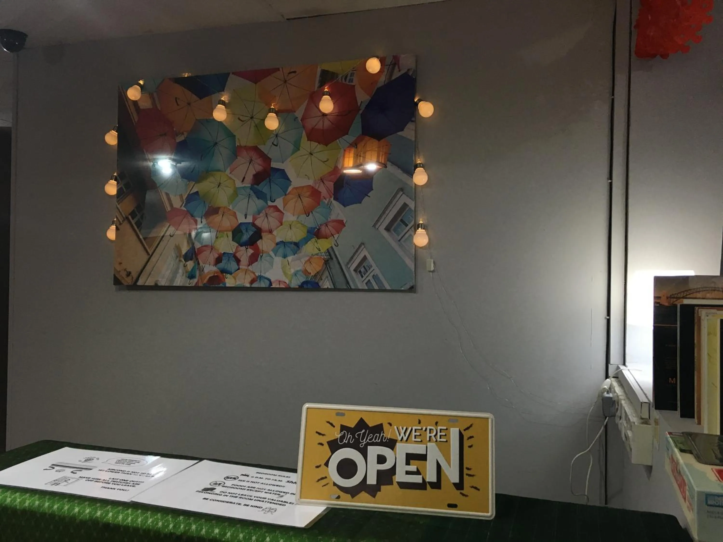 Lobby or reception in Ranau Backpackers Hostel