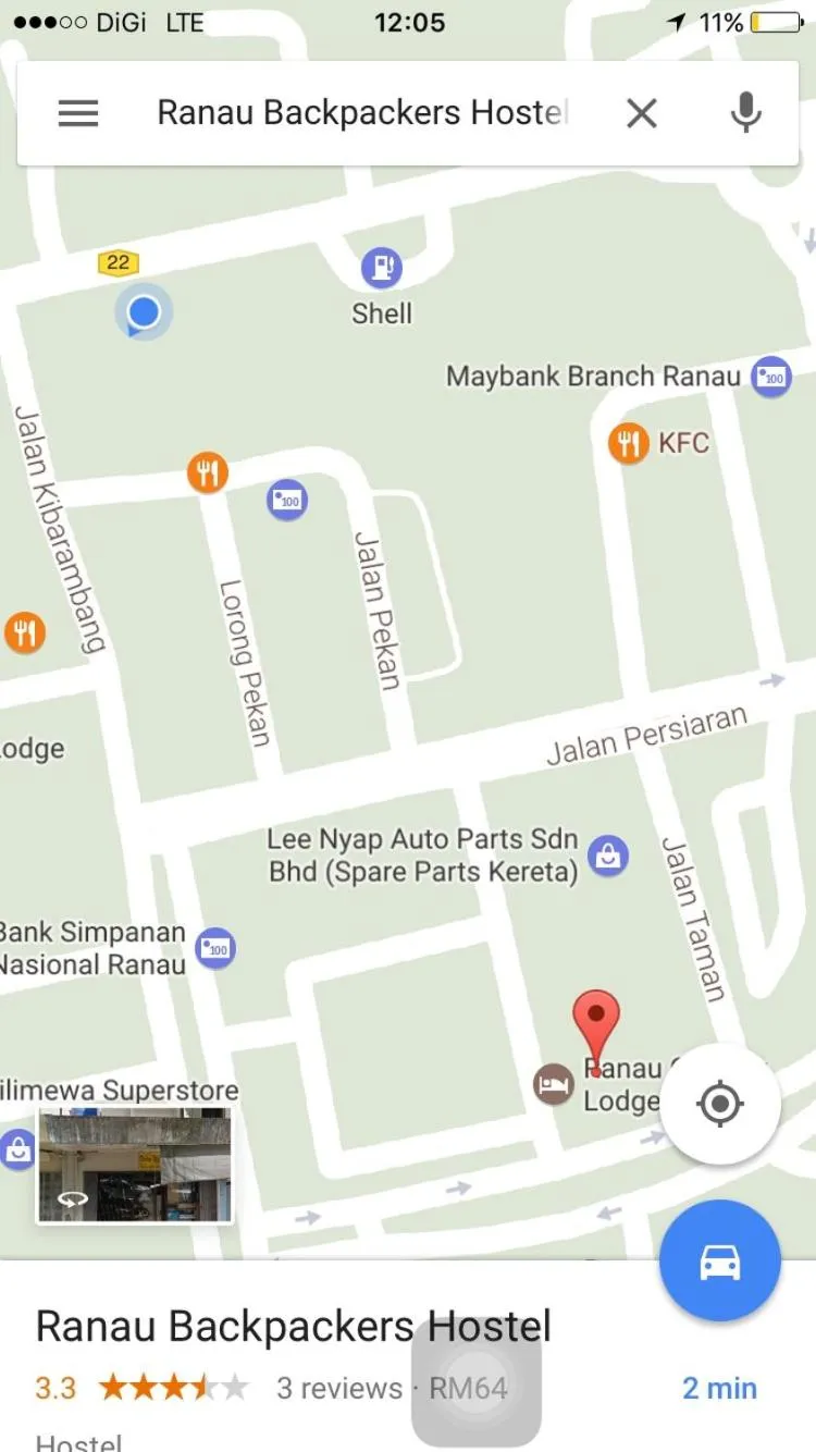 Ranau Backpackers Hostel