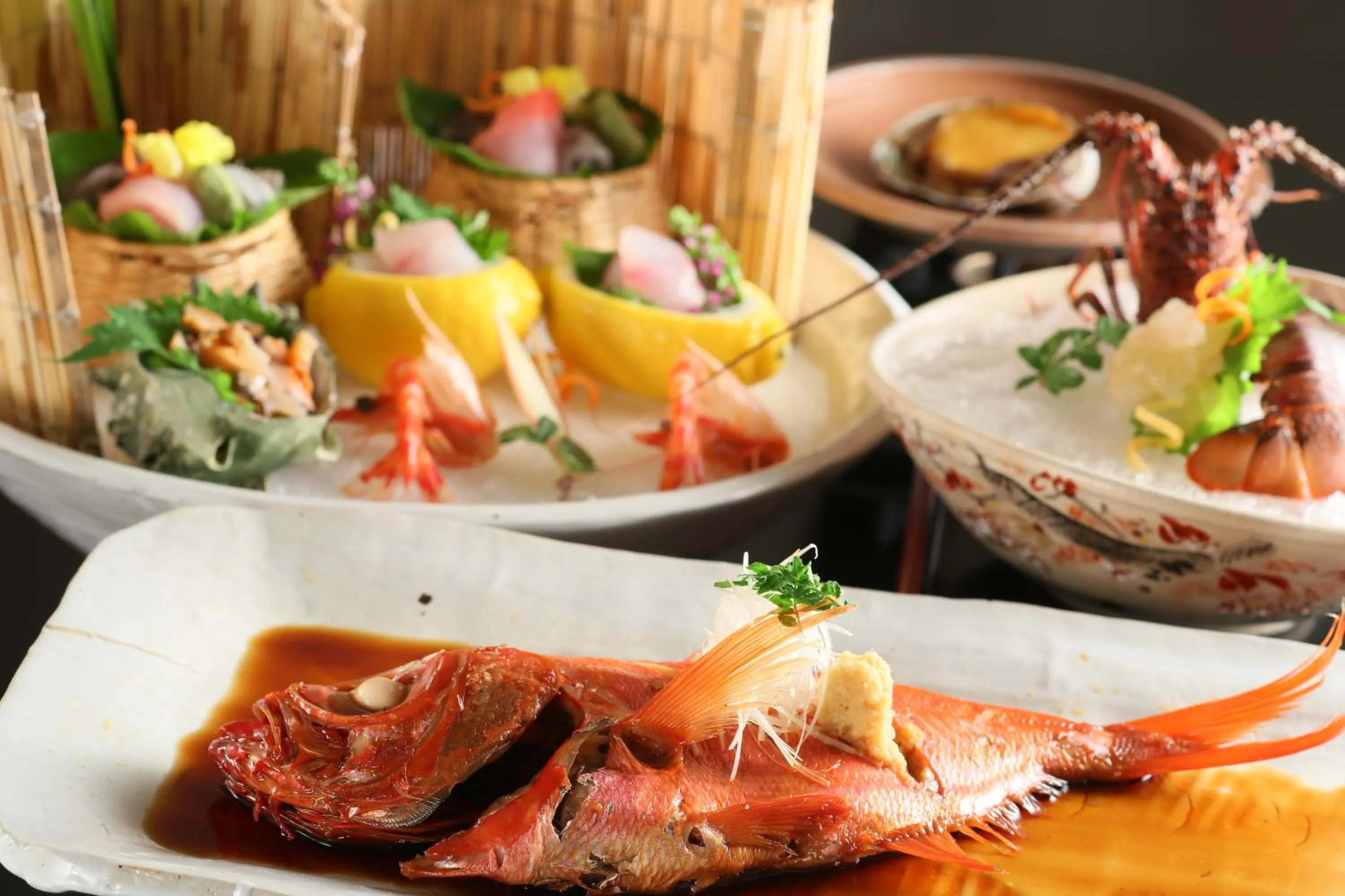 Dinner in 旅館かわな -Ryokan Kawana-