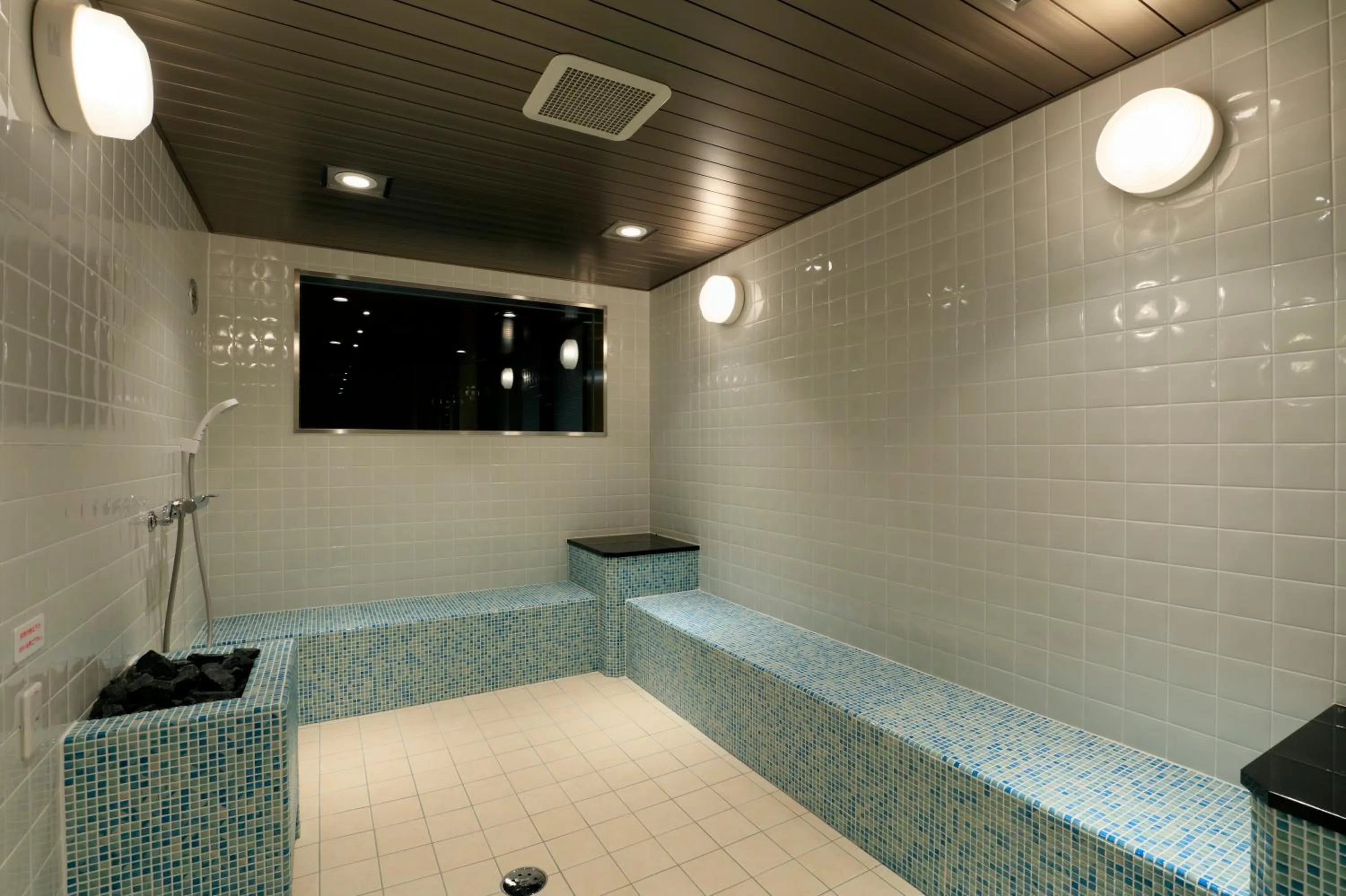 Steam room in THE SINGULARI HOTEL & SKYSPA at UNIVERSAL STUDIOS JAPAN