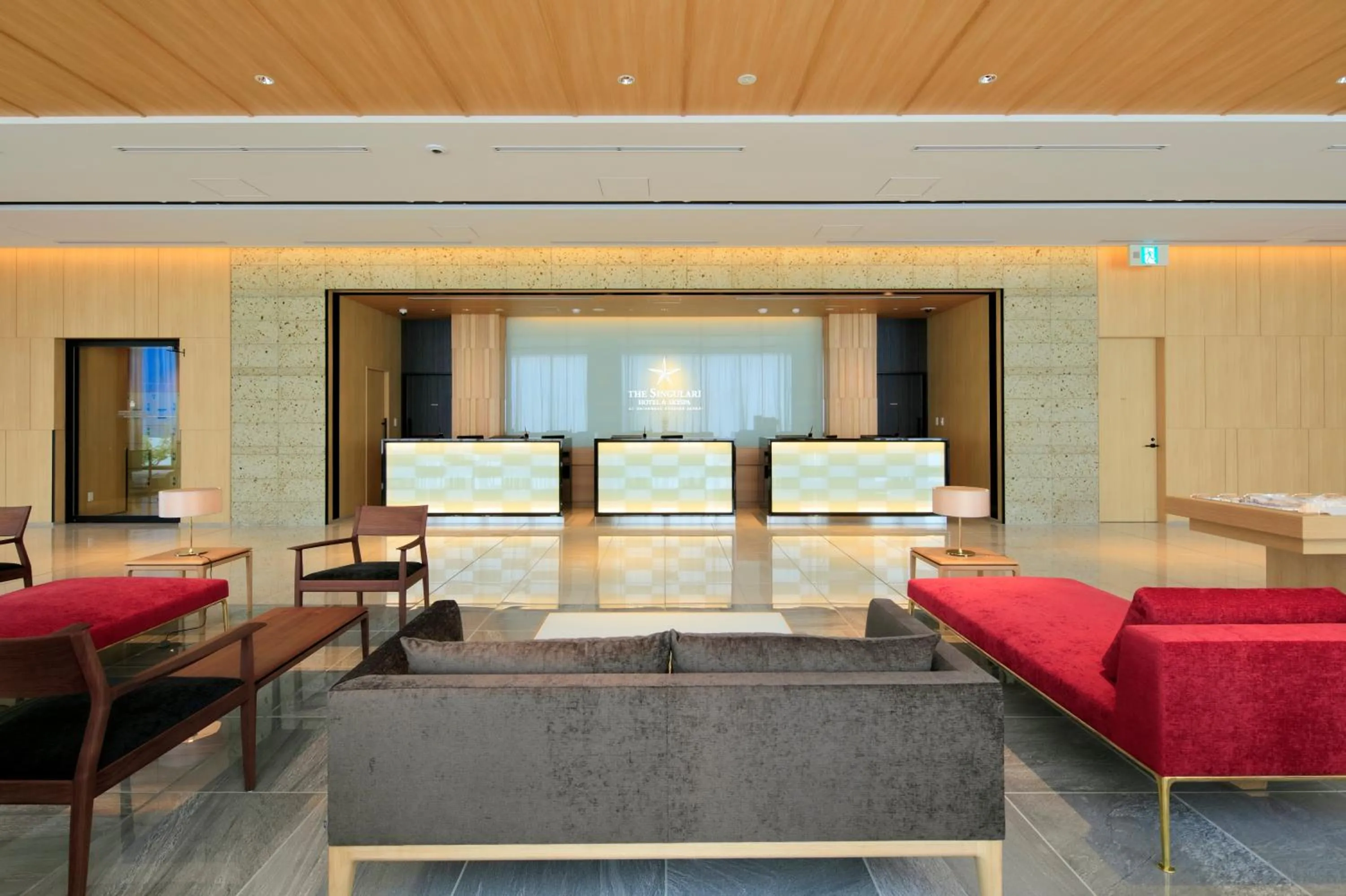 Lobby or reception in THE SINGULARI HOTEL & SKYSPA at UNIVERSAL STUDIOS JAPAN