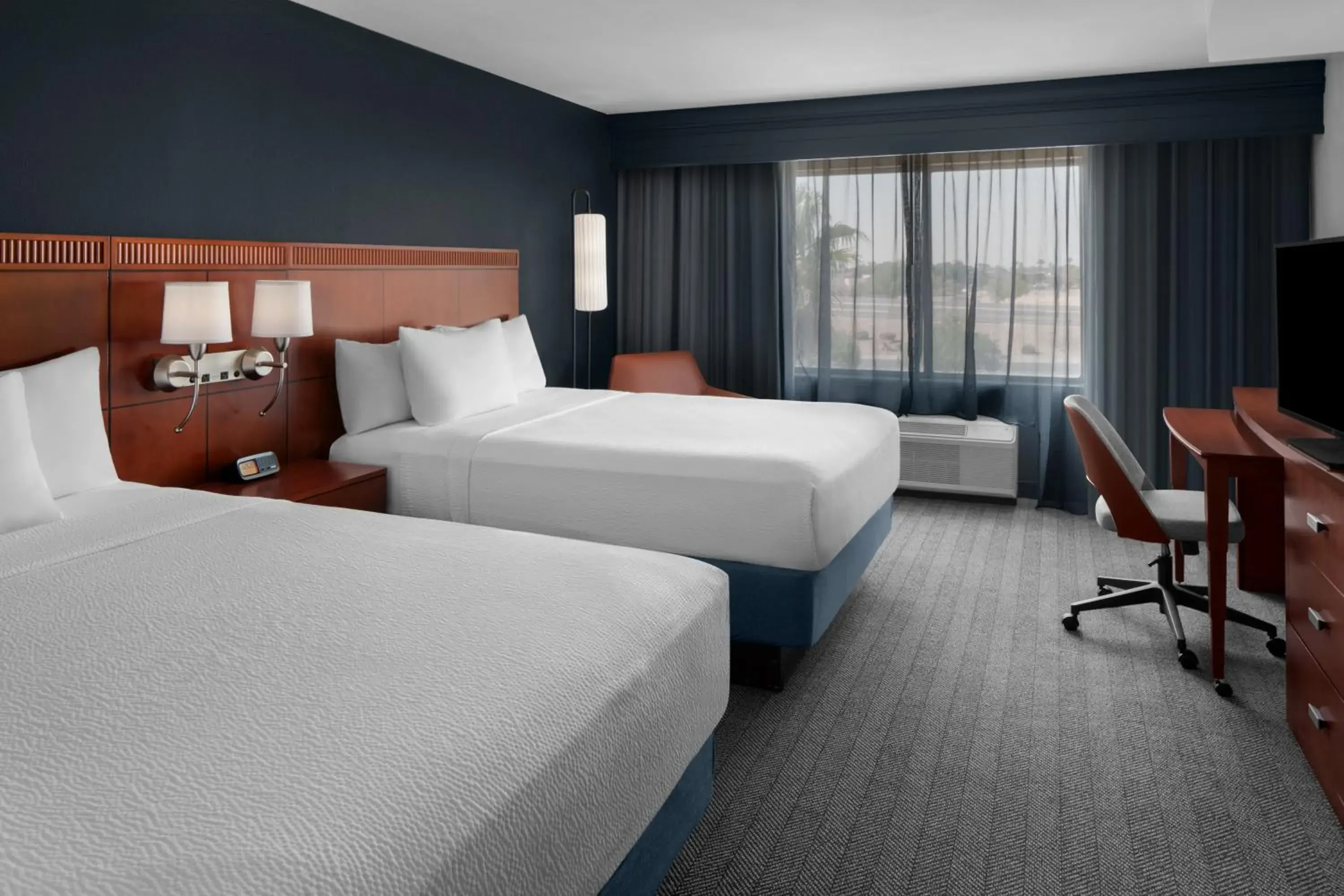 Queen Room with Two Queen Beds in Courtyard by Marriott Phoenix West/Avondale Queen Room with Two Queen Beds in Courtyard by Marriott Phoenix West/Avondale