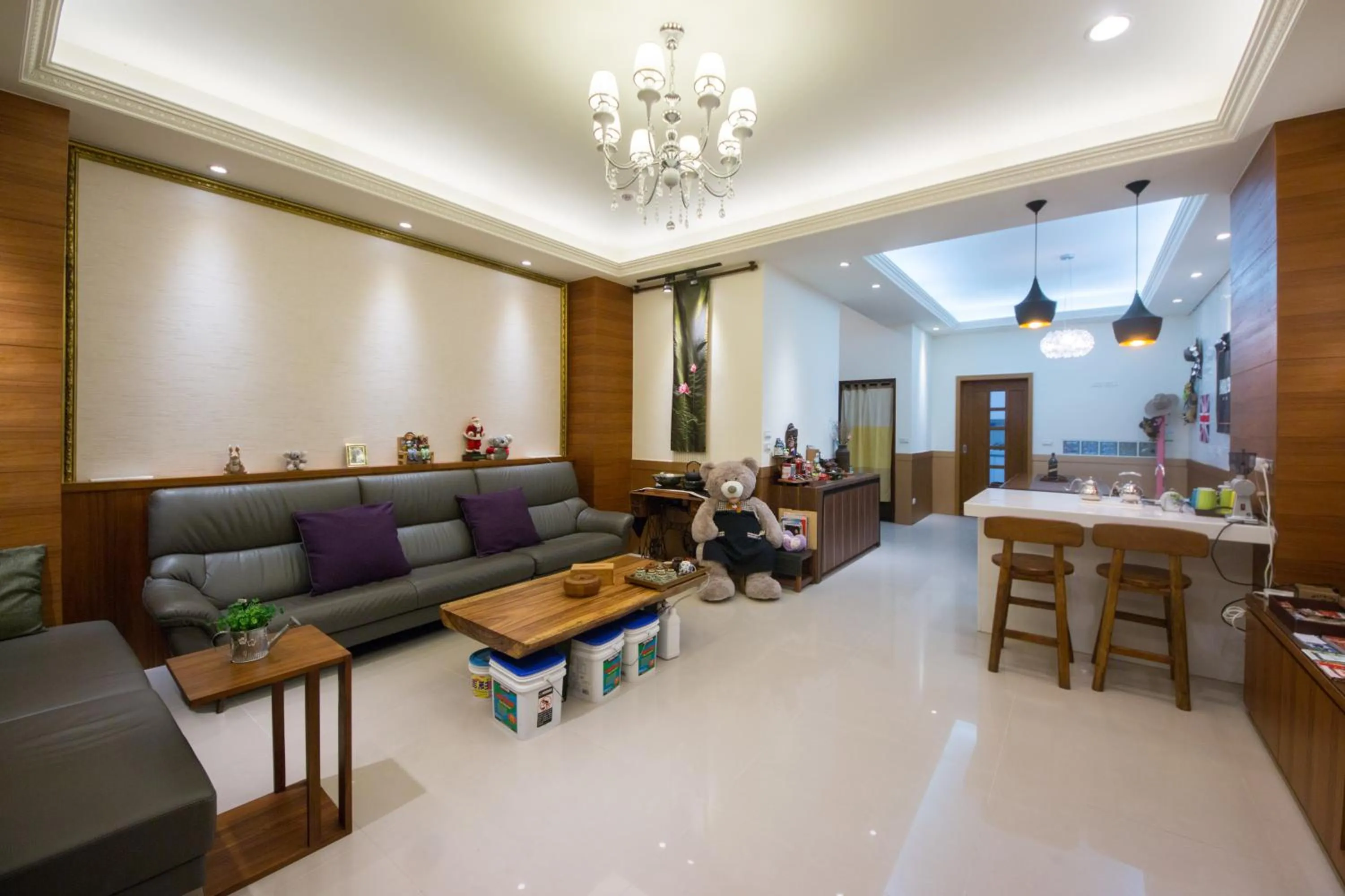 Communal lounge/ TV room in Tu Wei 192 Homestay