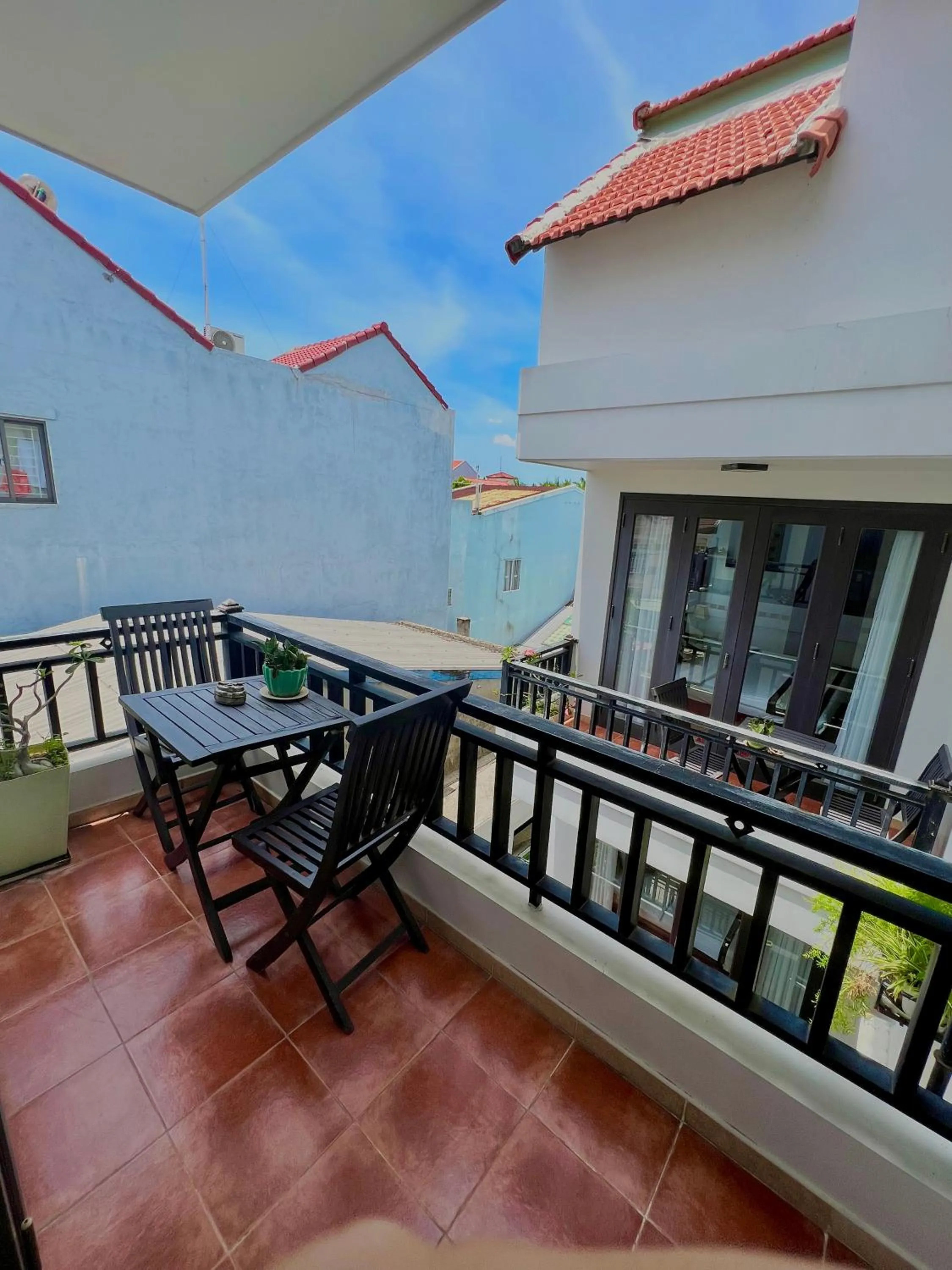 Balcony/Terrace in Ngo House Villa