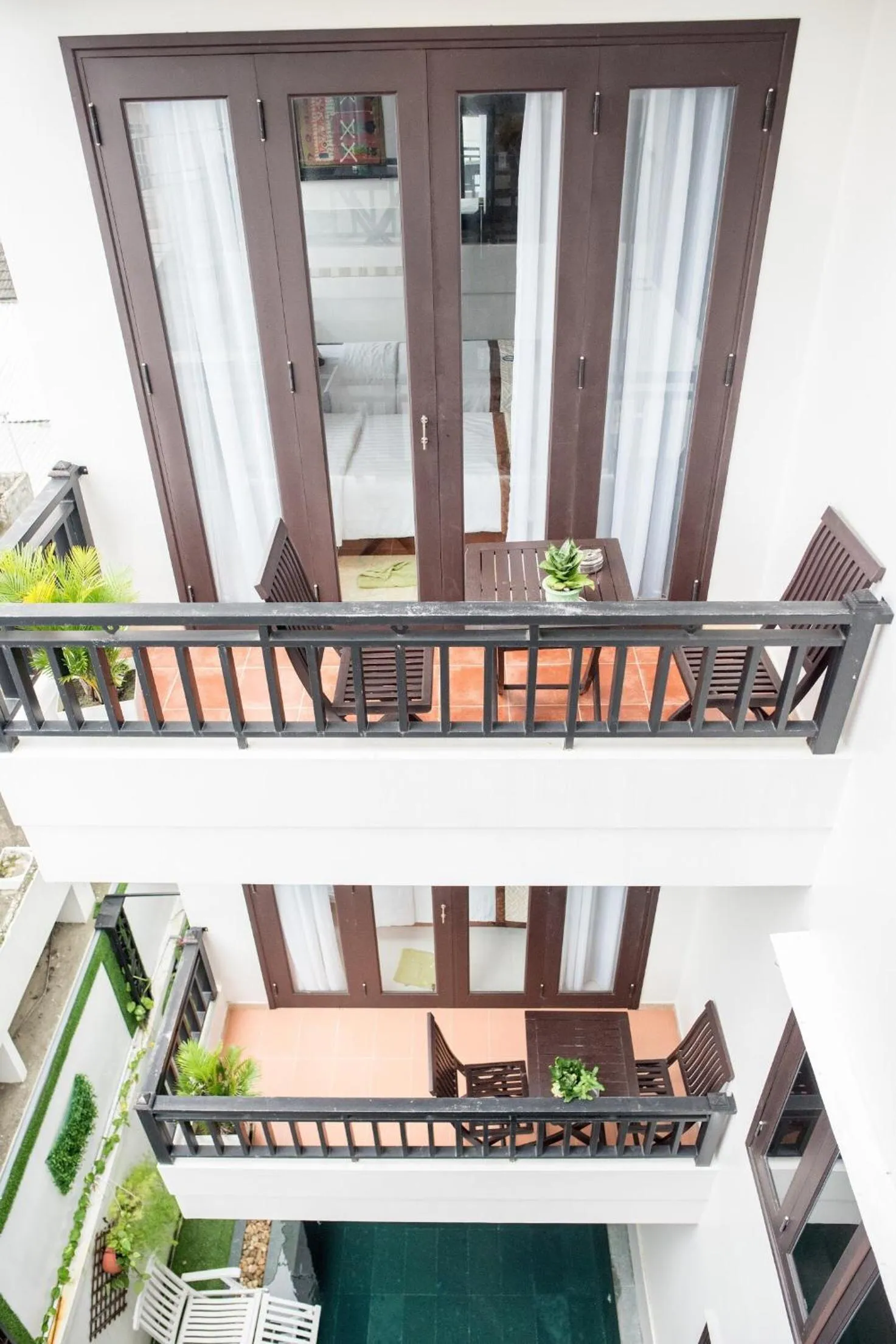 Balcony/Terrace in Ngo House Villa