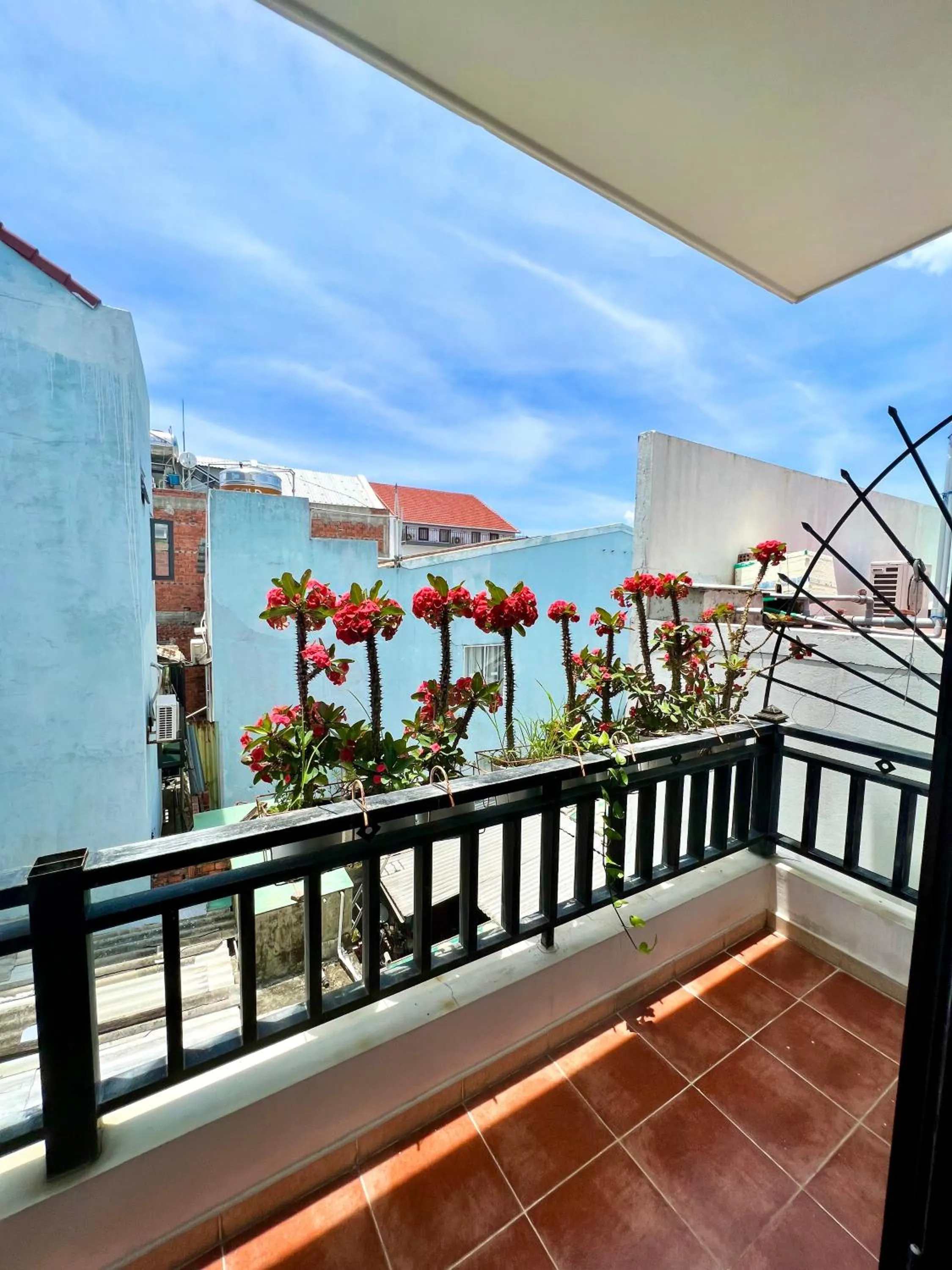 Balcony/Terrace in Ngo House Villa