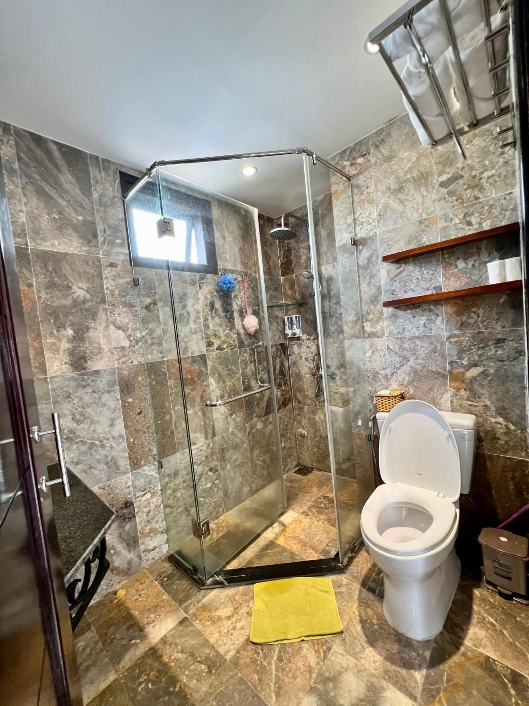 Shower in Ngo House Villa