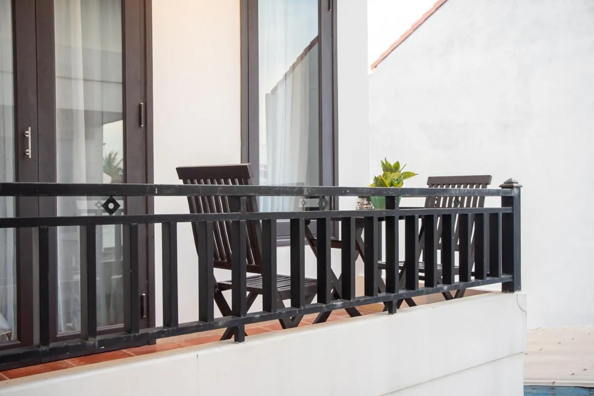 Balcony/Terrace in Ngo House Villa