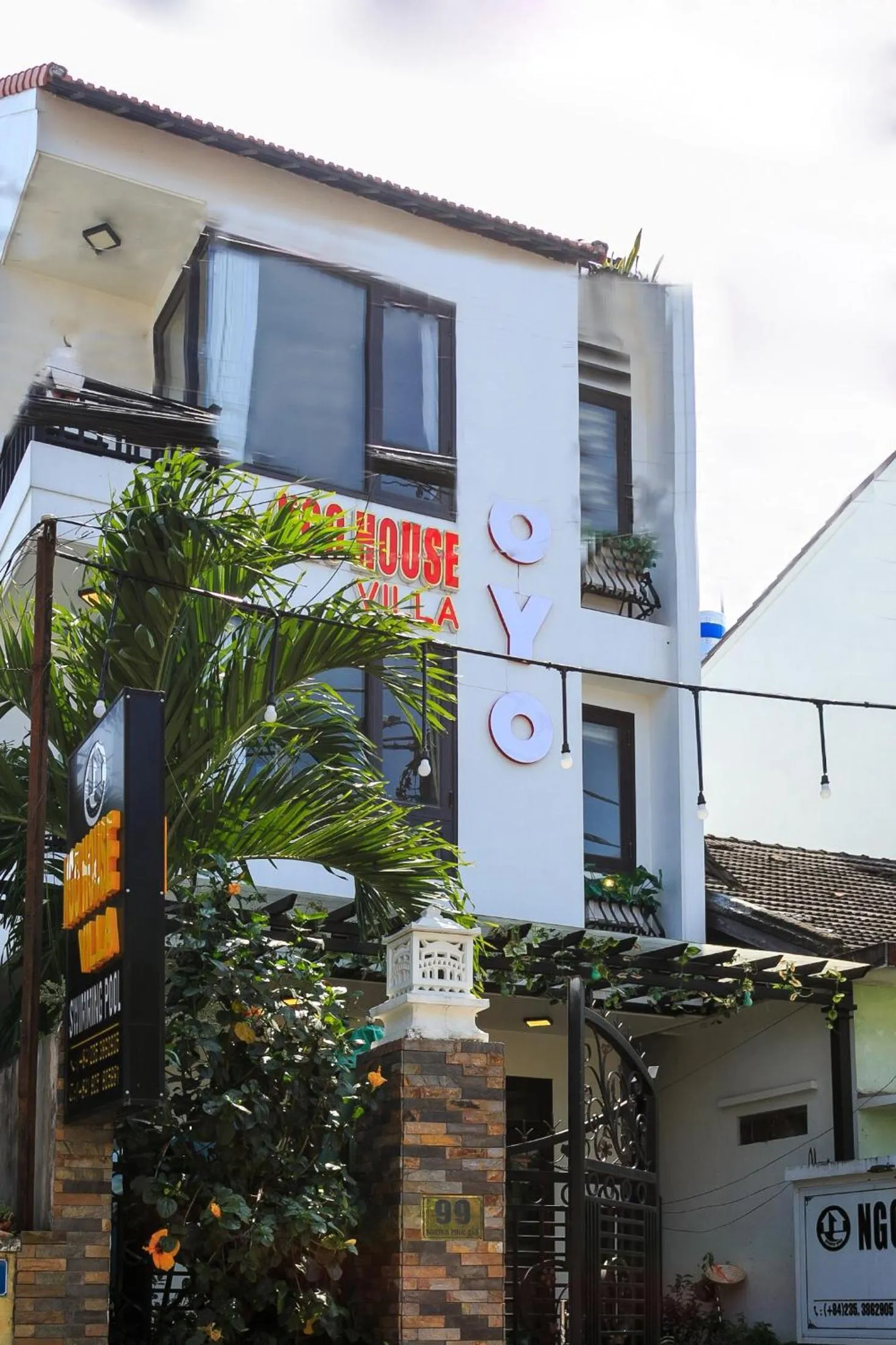 Property building in Ngo House Villa