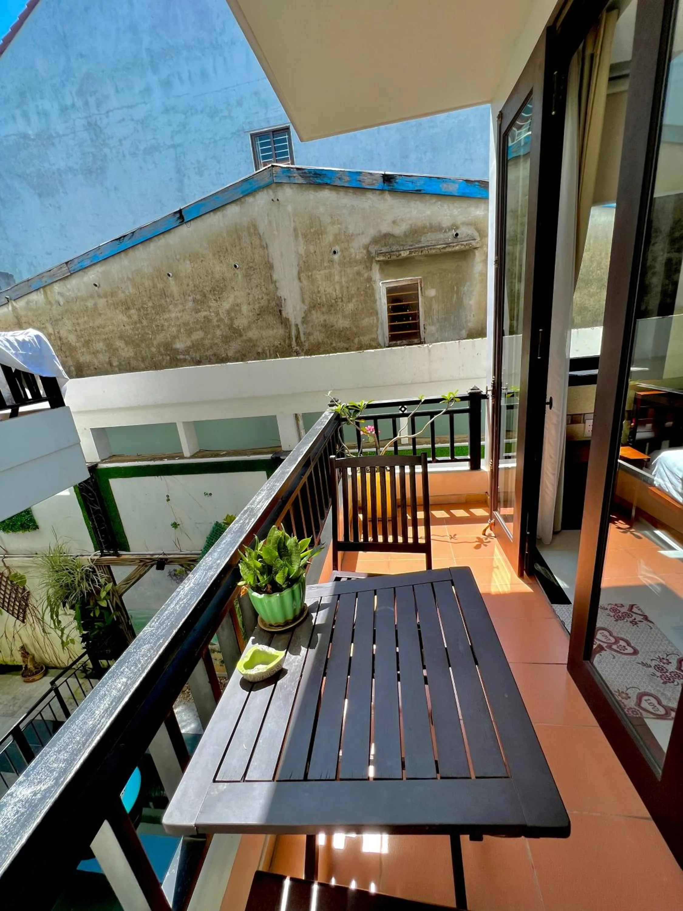 Balcony/Terrace in Ngo House Villa