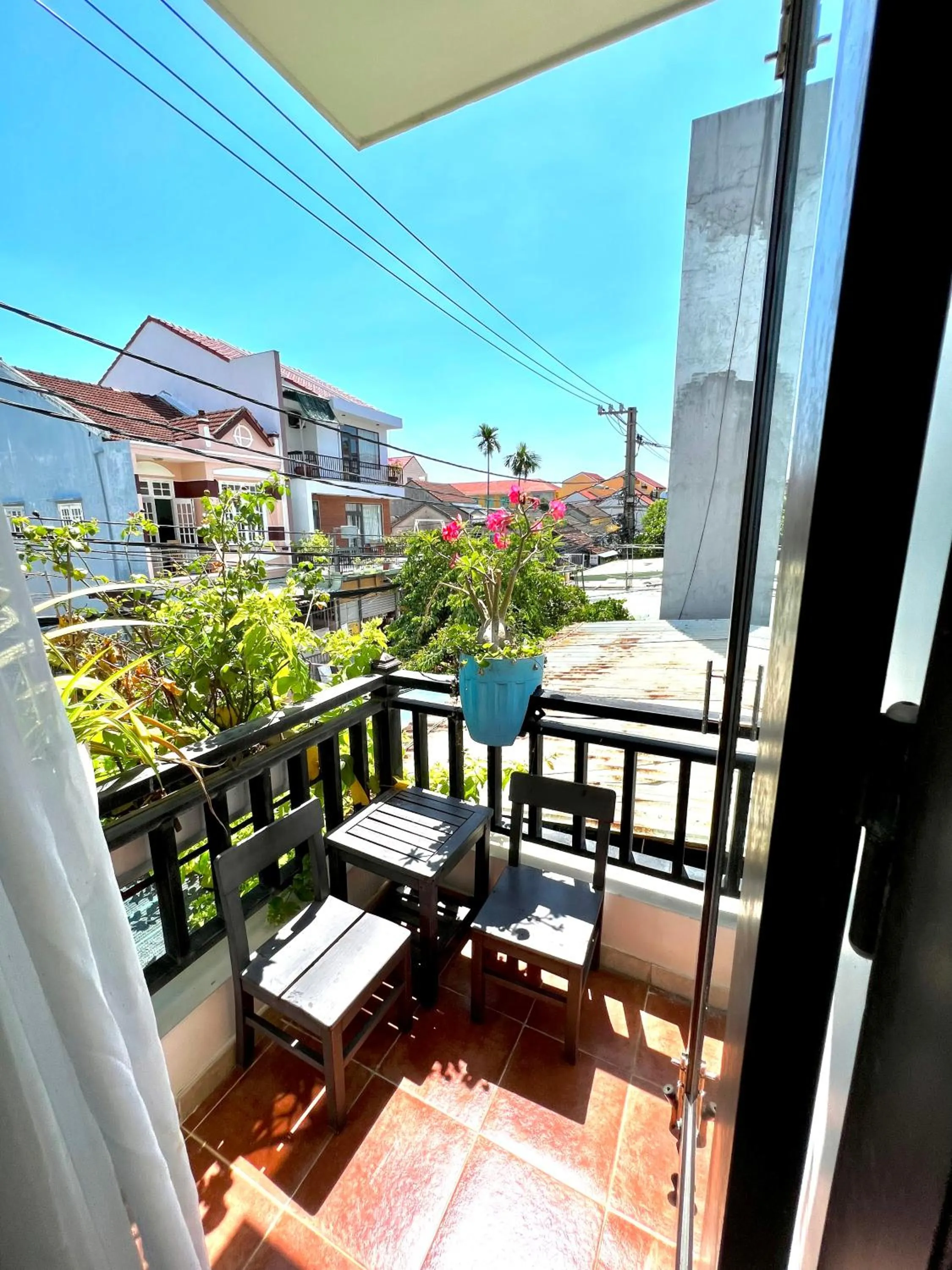 Balcony/Terrace in Ngo House Villa