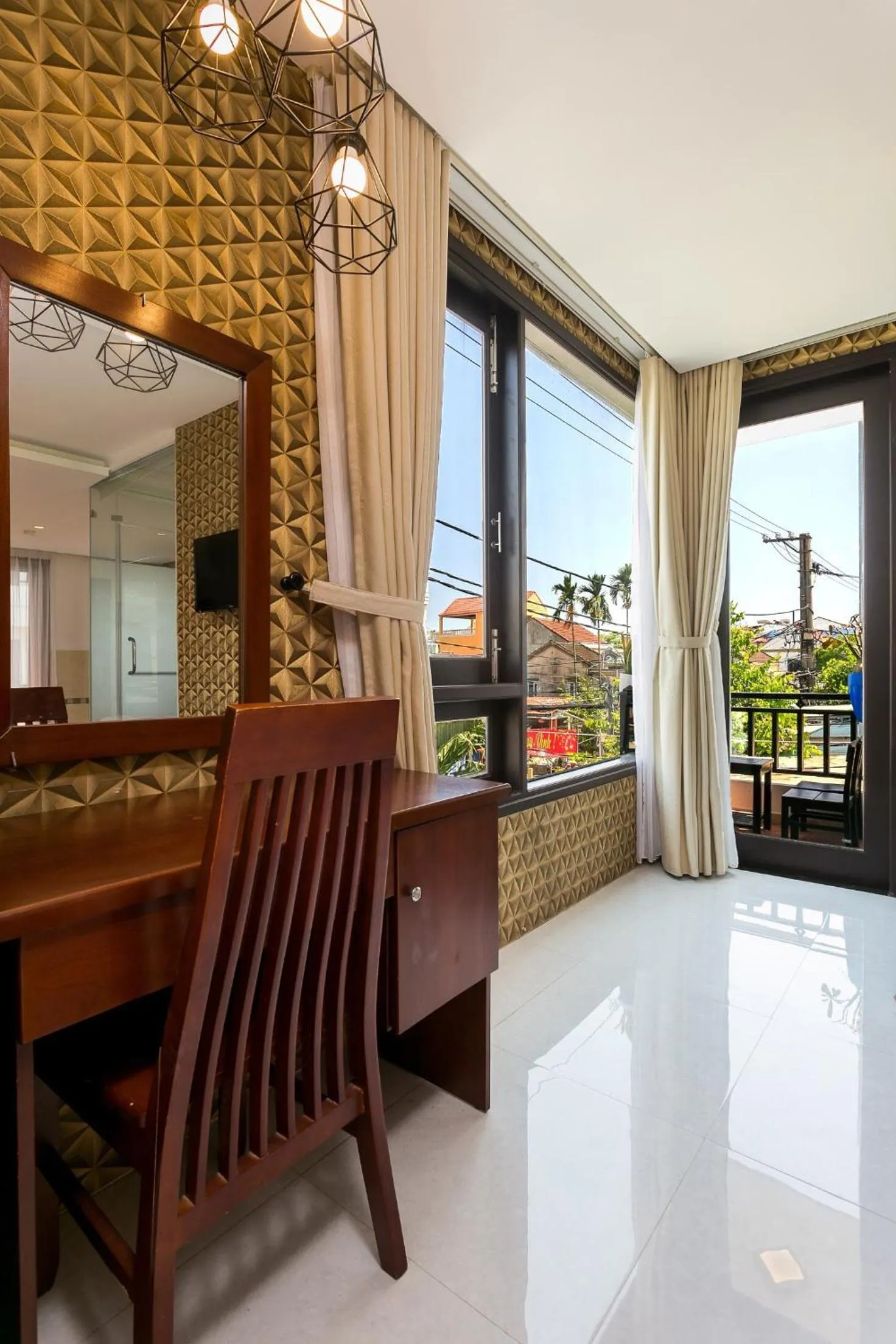 Balcony/Terrace in Ngo House Villa