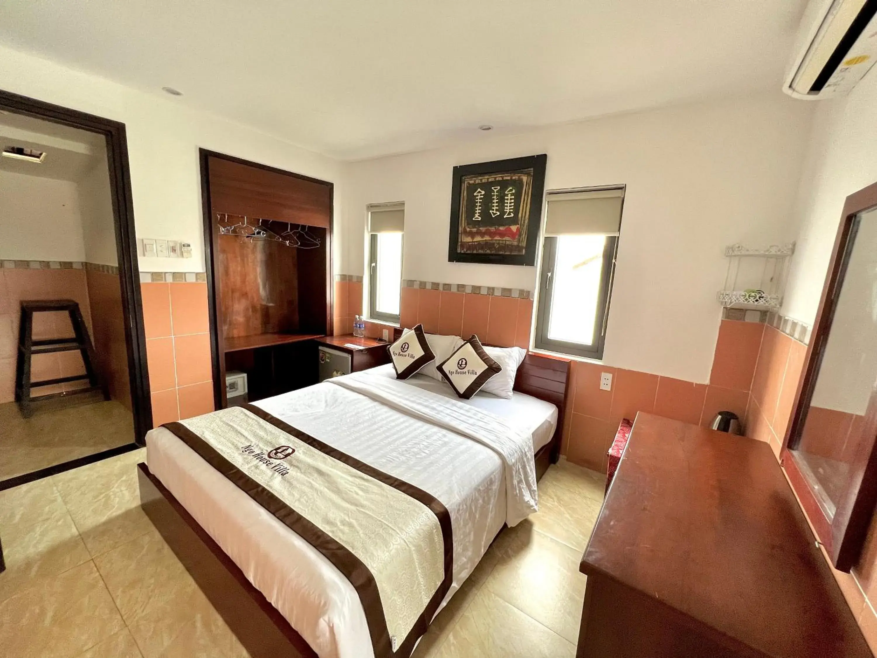 Bed in Ngo House Villa Bed in Ngo House Villa