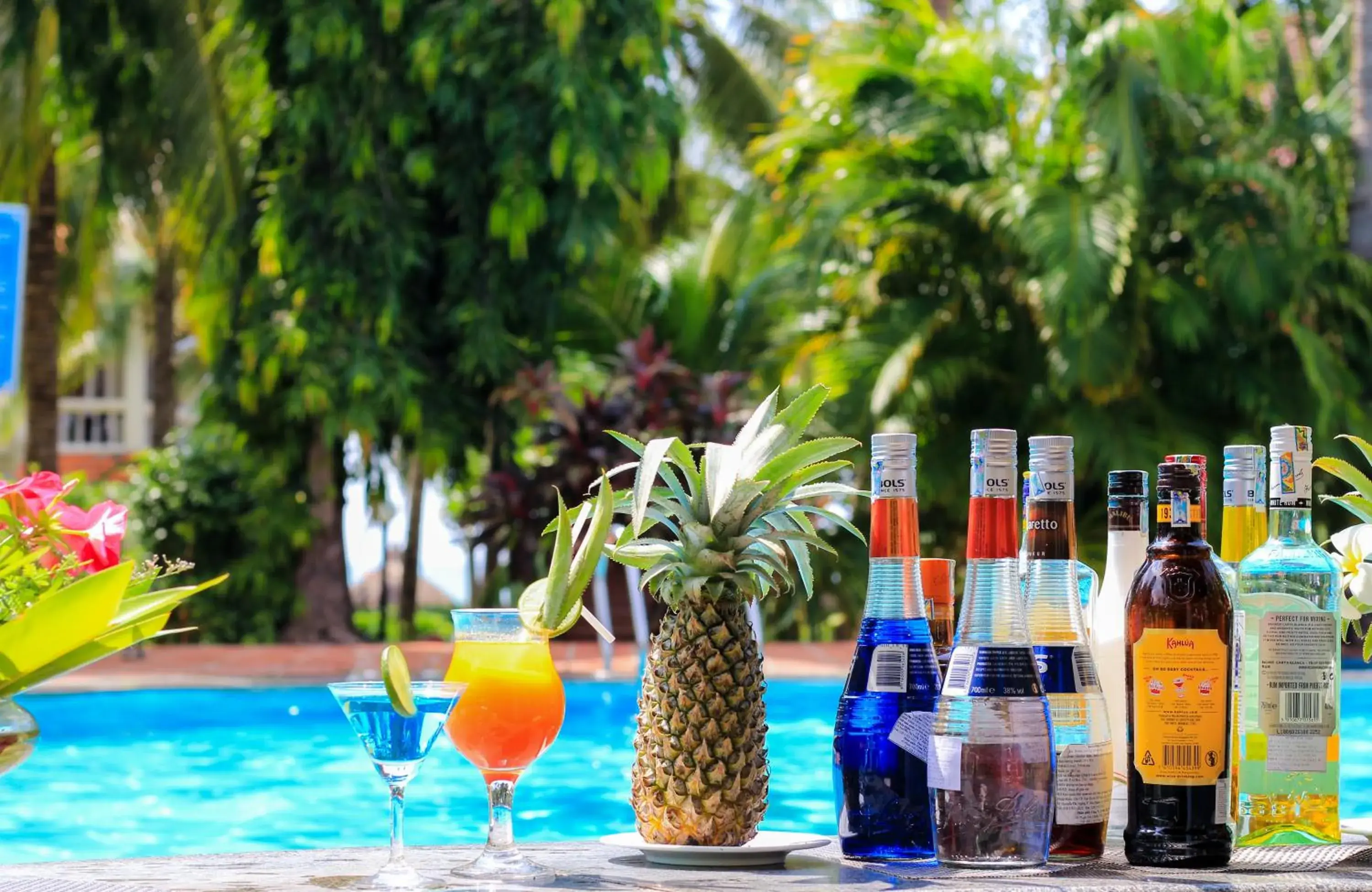 Swimming pool in Four Oceans Beach Resort - Bon Bien Mui Ne Swimming pool in Four Oceans Beach Resort - Bon Bien Mui Ne