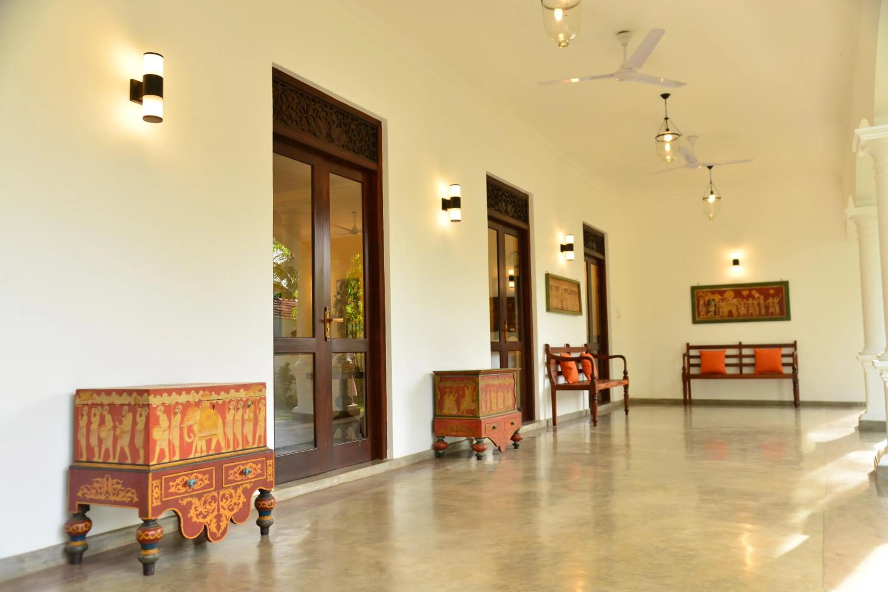 Lobby or reception in Boutique Villa Shanthi