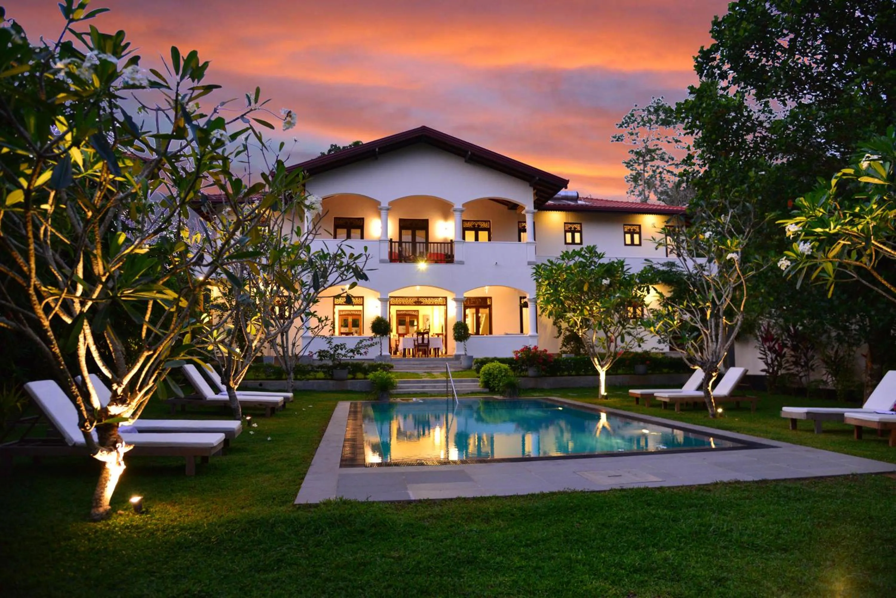 Garden in Boutique Villa Shanthi