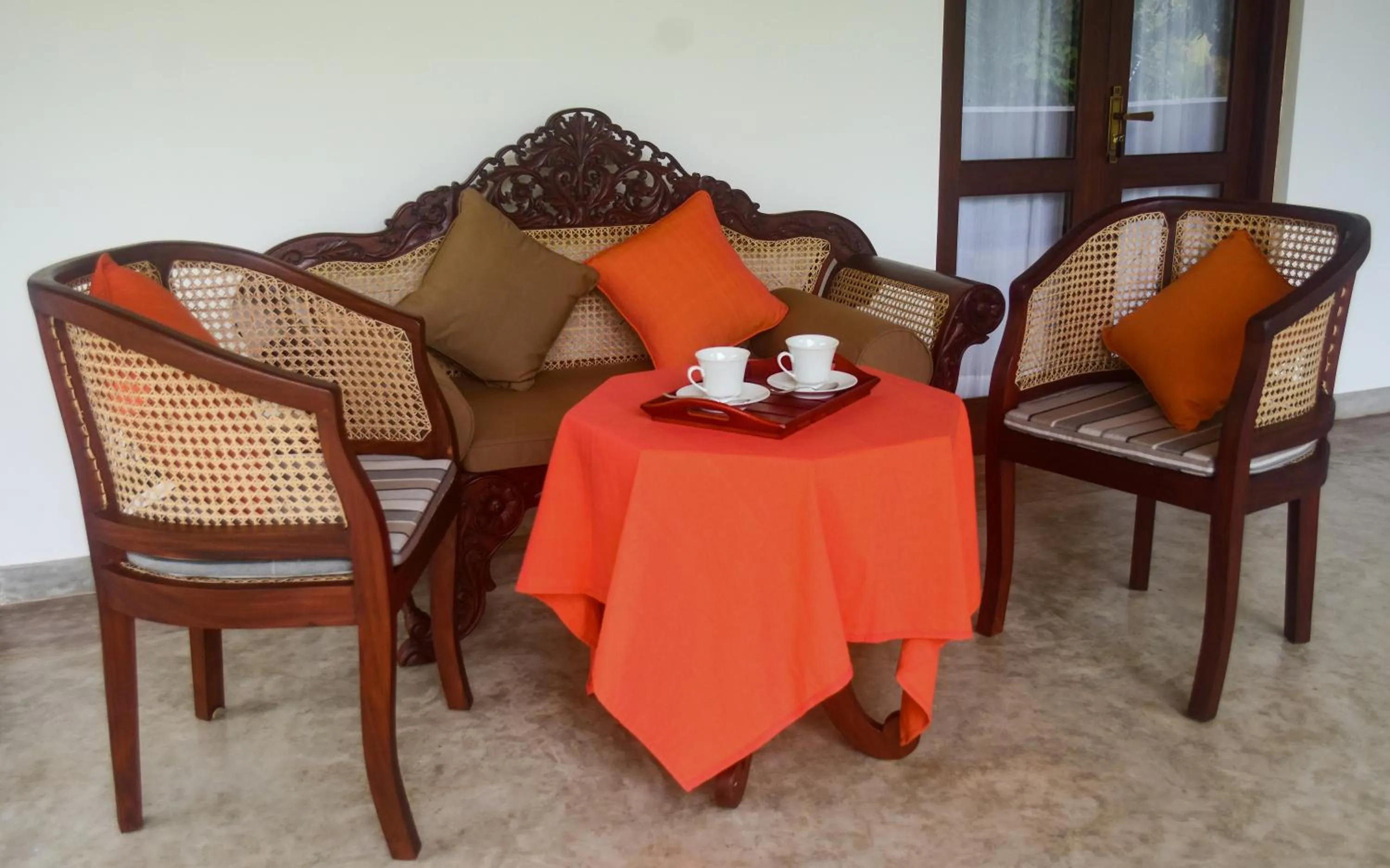 Balcony/Terrace in Boutique Villa Shanthi