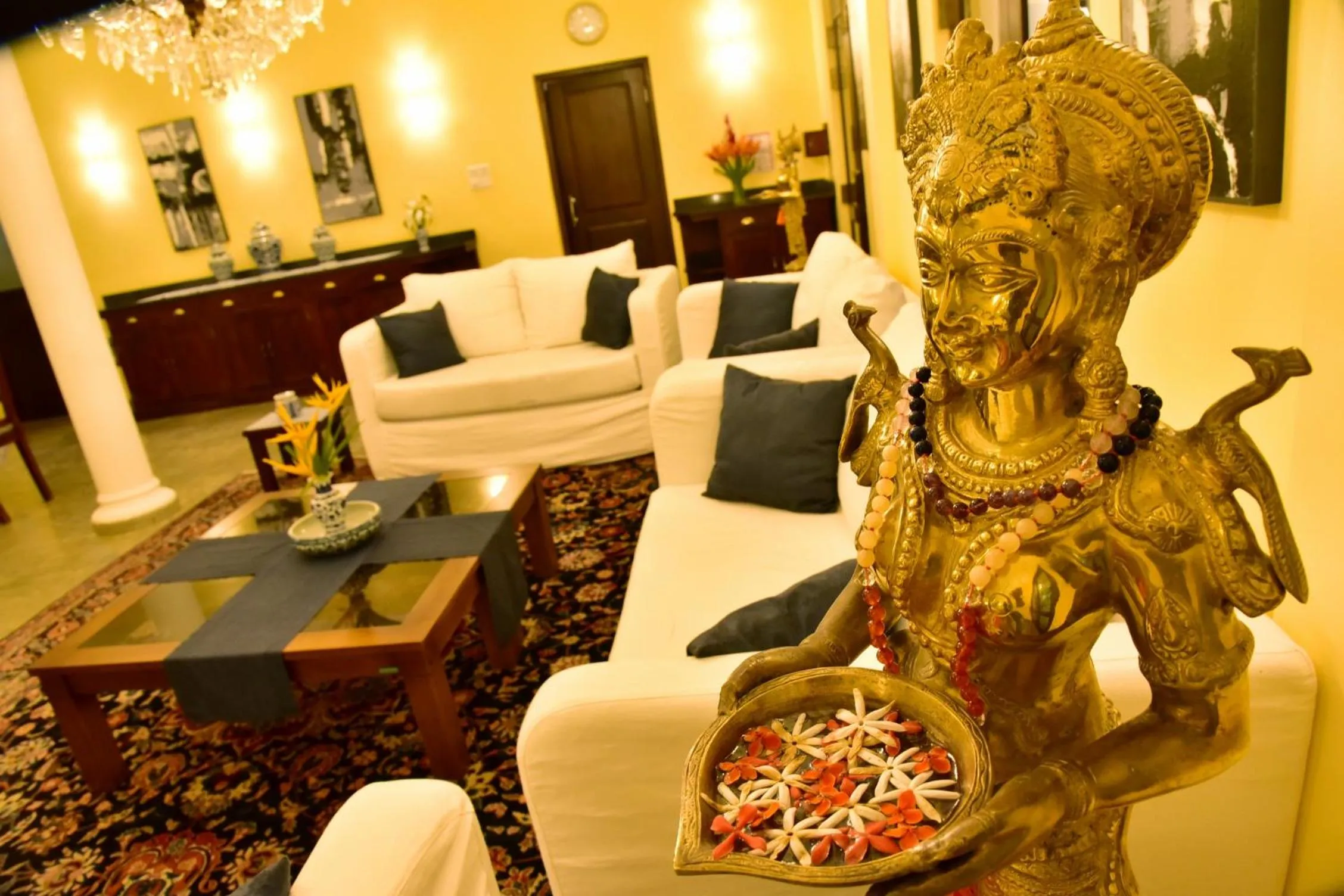 Lounge or bar in Boutique Villa Shanthi