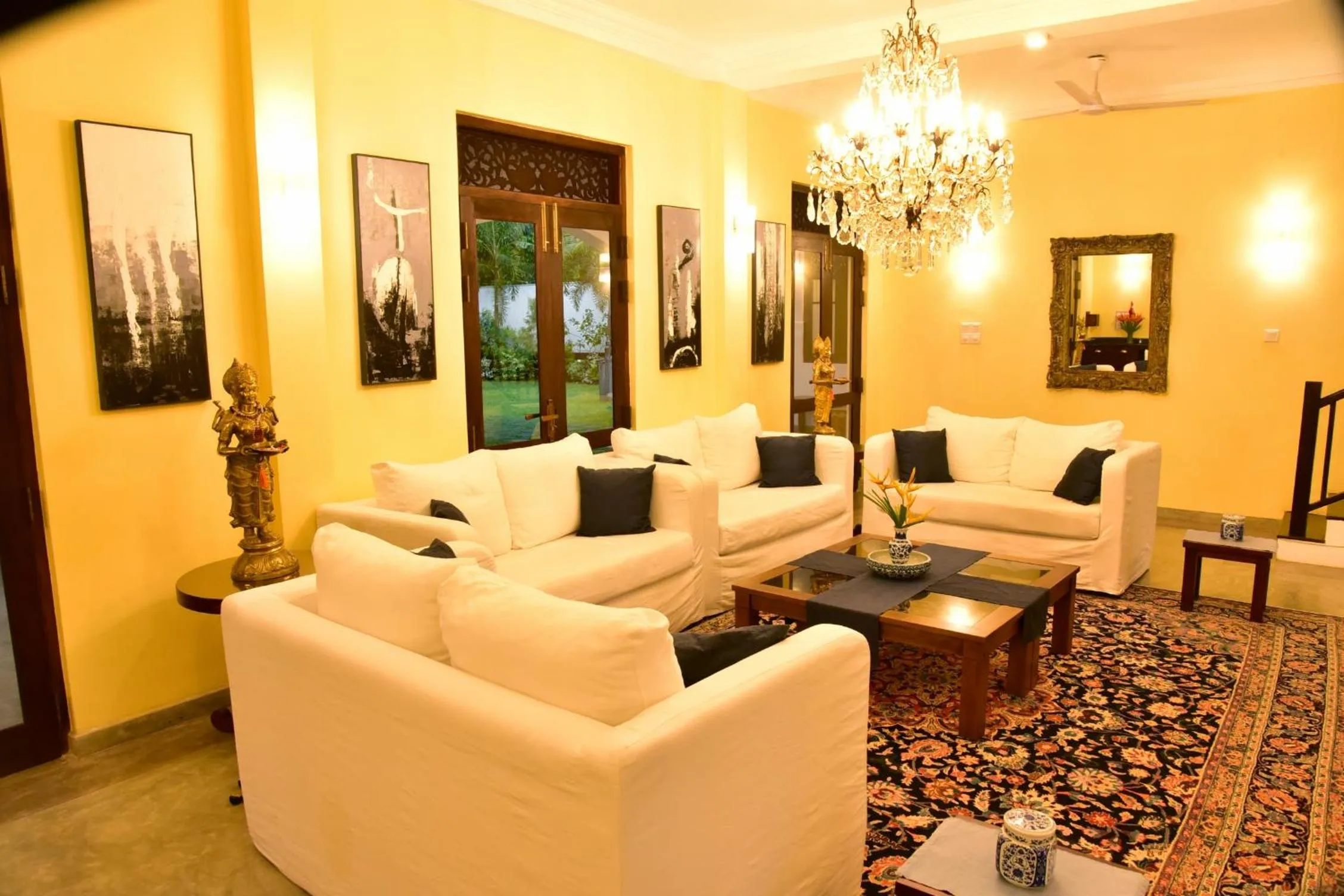 Lounge or bar in Boutique Villa Shanthi