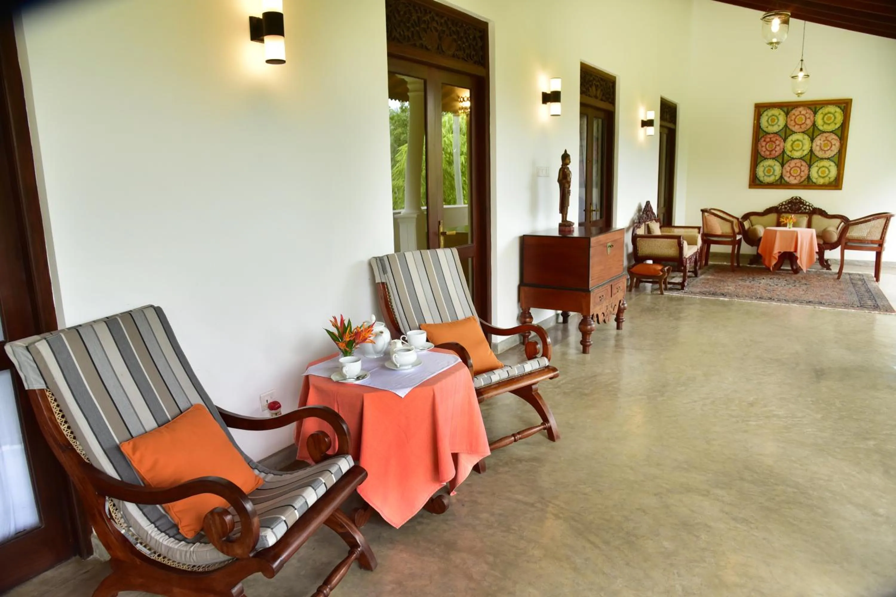 Balcony/Terrace in Boutique Villa Shanthi