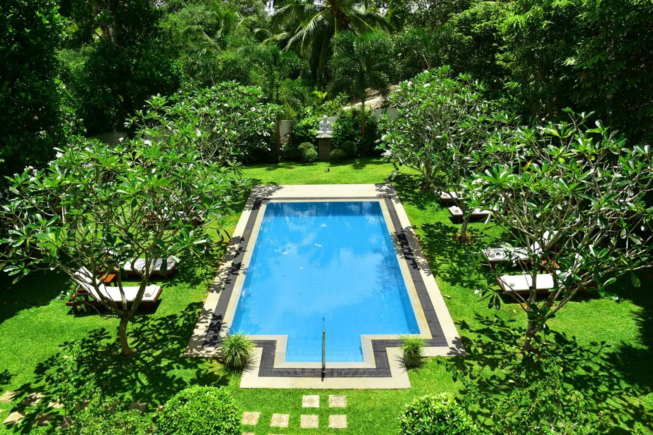 Bird's eye view in Boutique Villa Shanthi