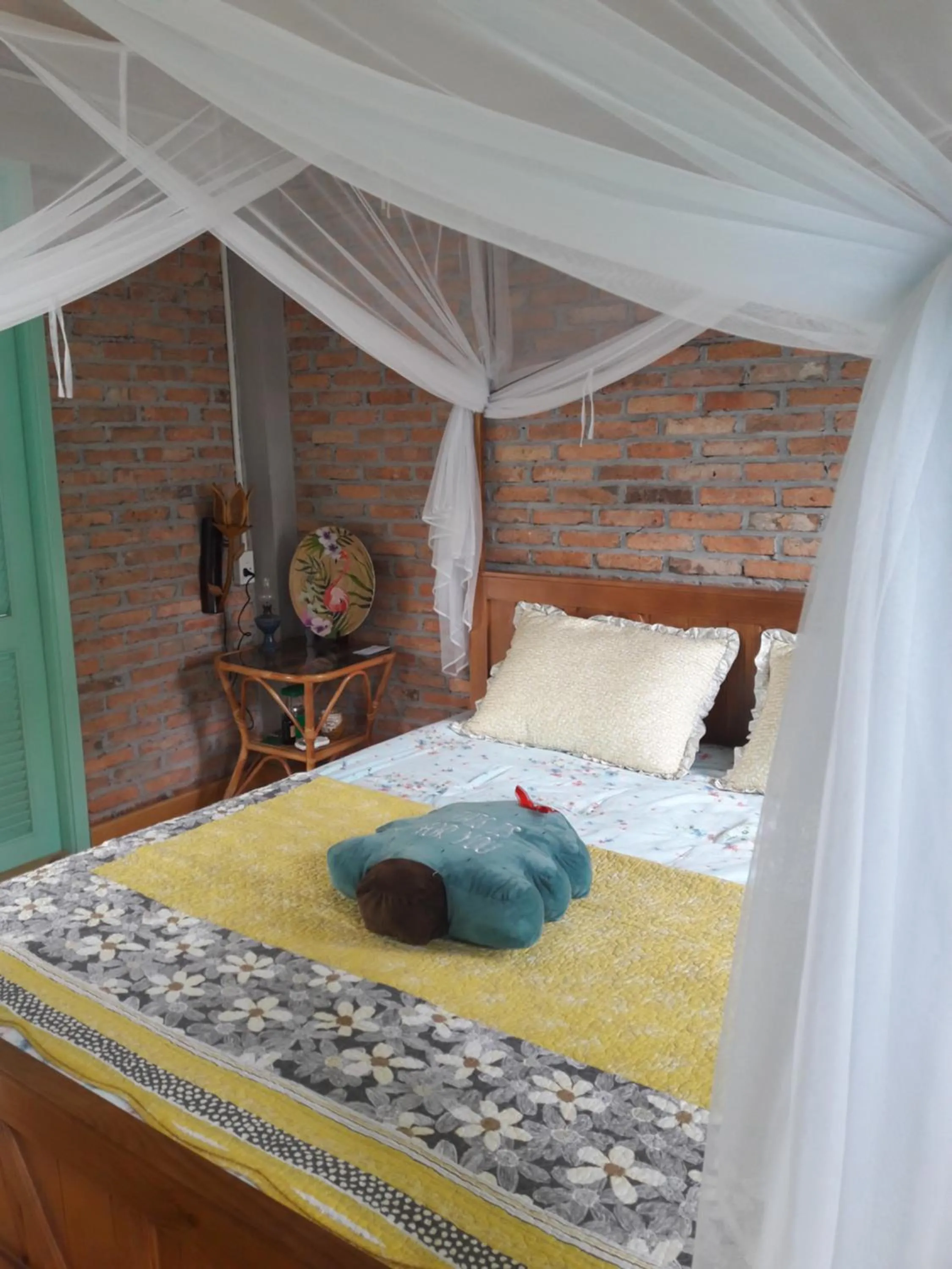 Bed in Nam Thi Holiday Home