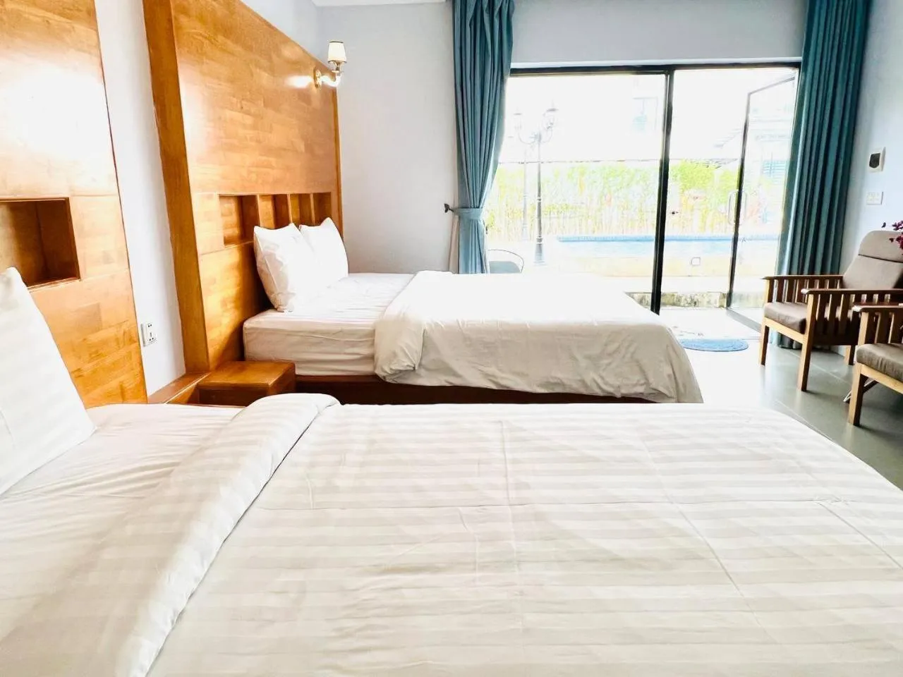 Bed in Sandy Clay Bungalows